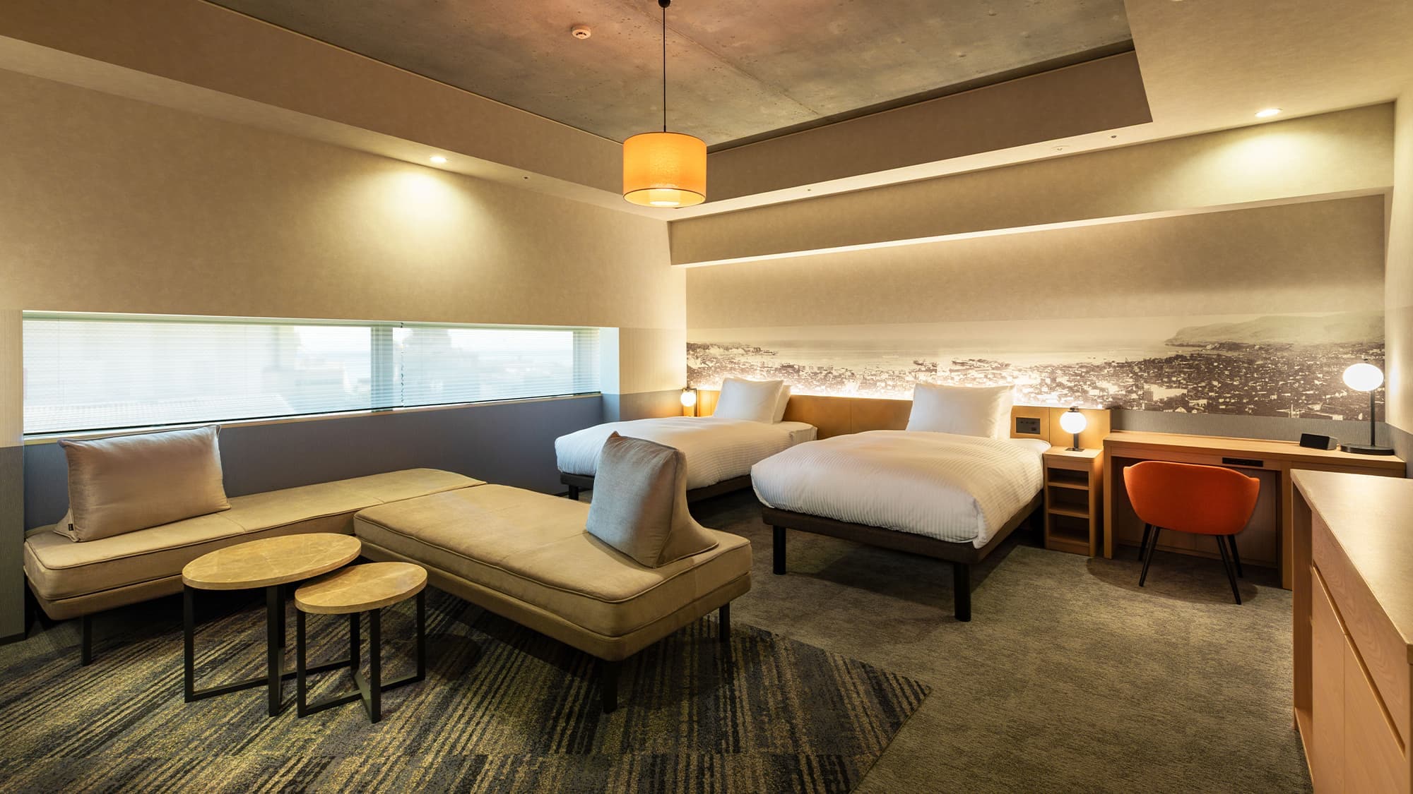 [Corner Suite] 54 square meters / Limited to 4 rooms. Enjoy the tranquility and privacy that only a corner room can provide.