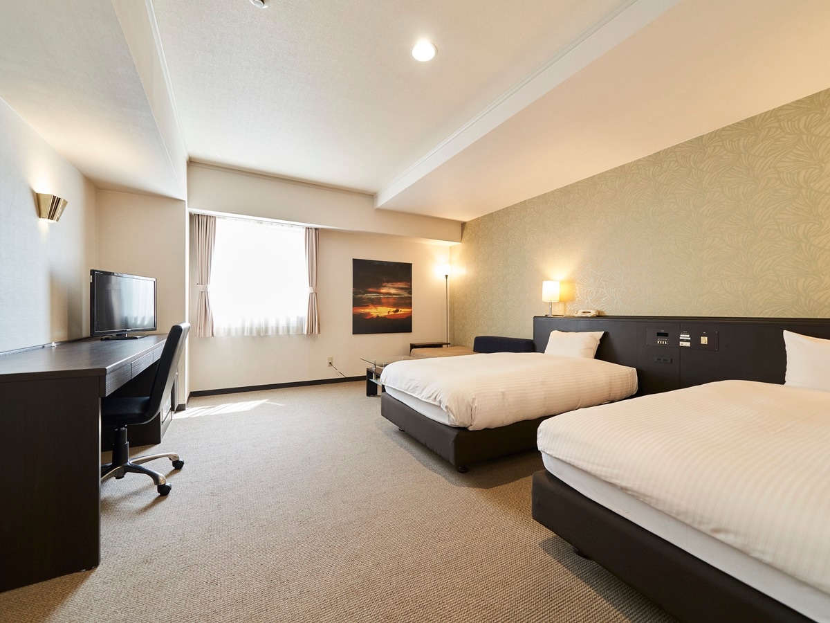 寬敞豪華雙床房 1