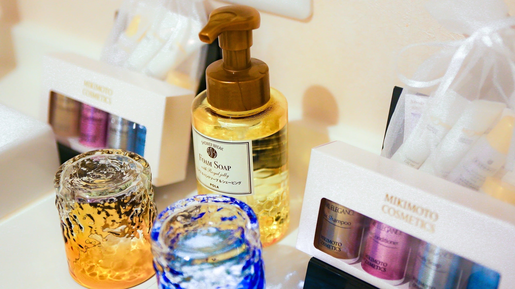 Suite room exclusive amenities "MIKIMOTO" available