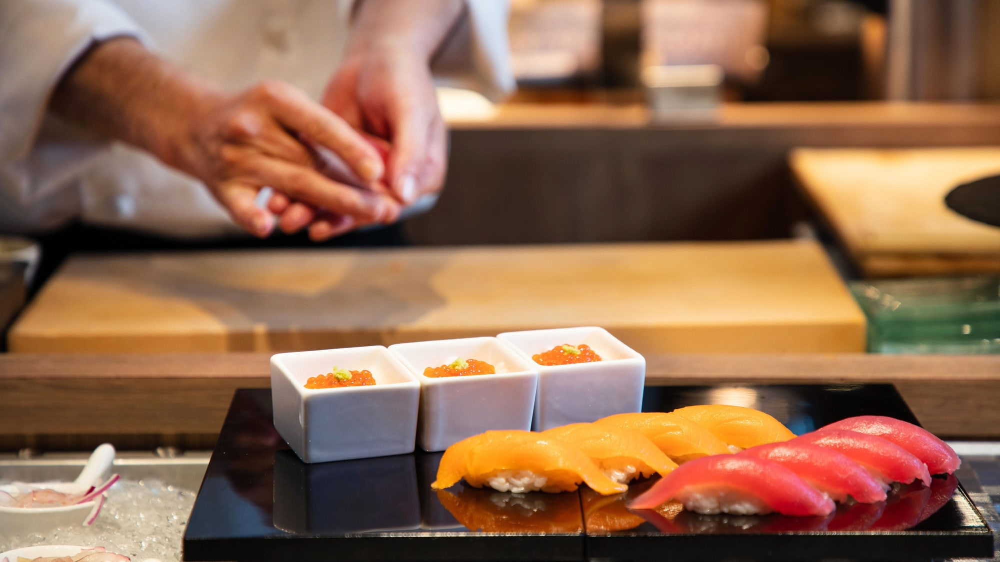 [Seikan Market Dinner Example] Enjoy authentic nigiri sushi made with carefully selected seasonal ingredients. (Changes depending on the season)