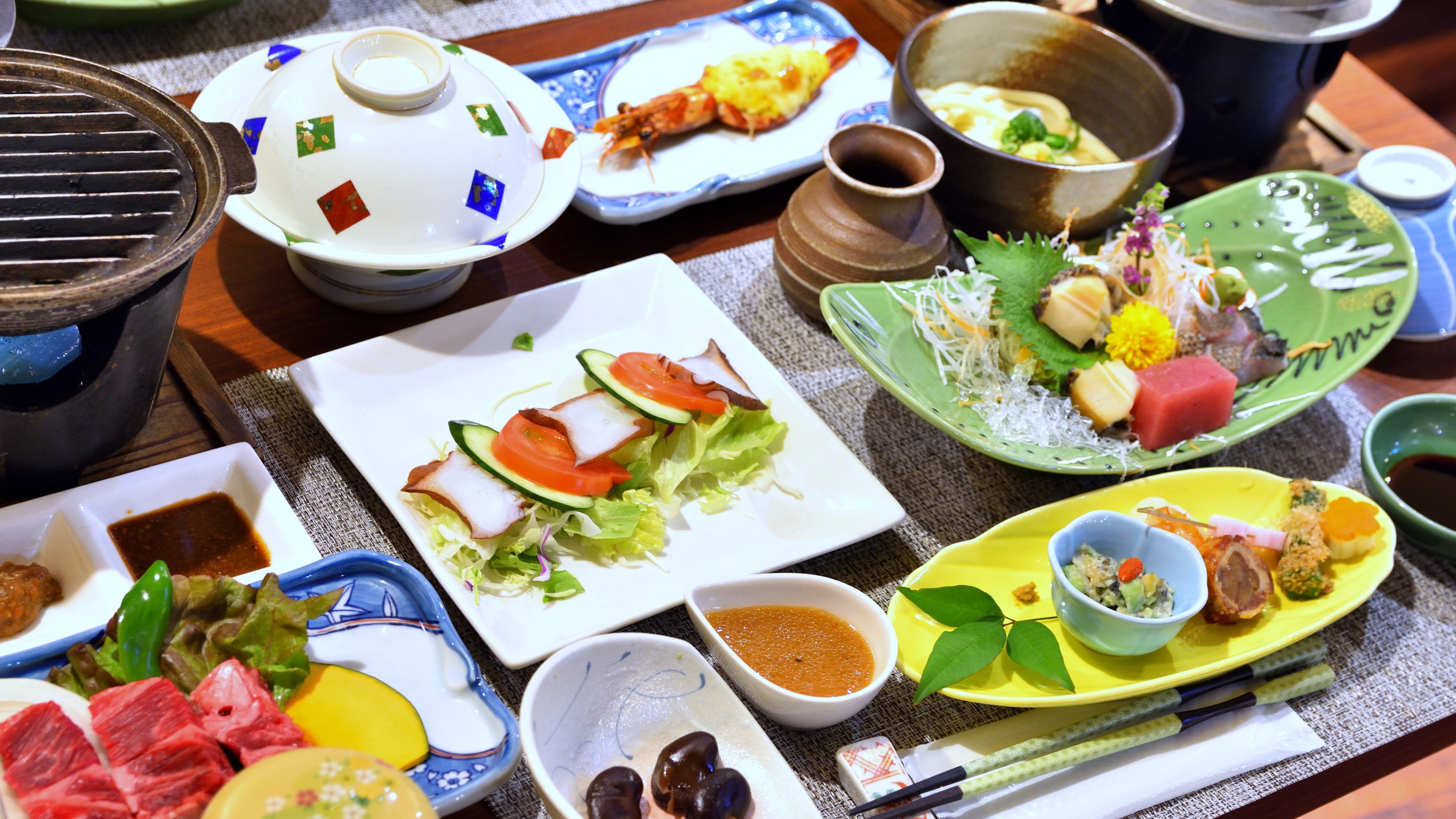 Indulge in delicious food