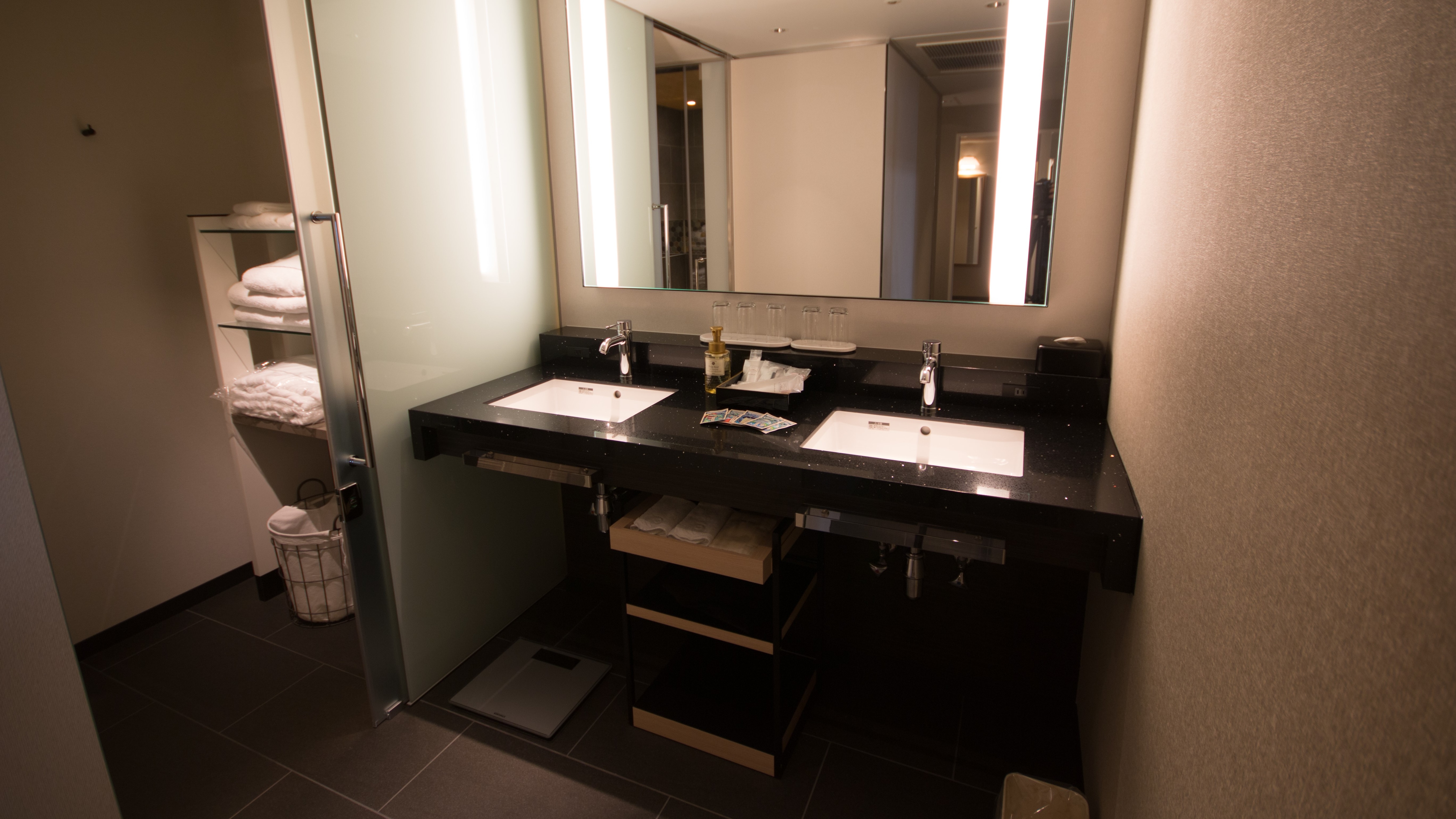 Japanese-Western style room, Basin