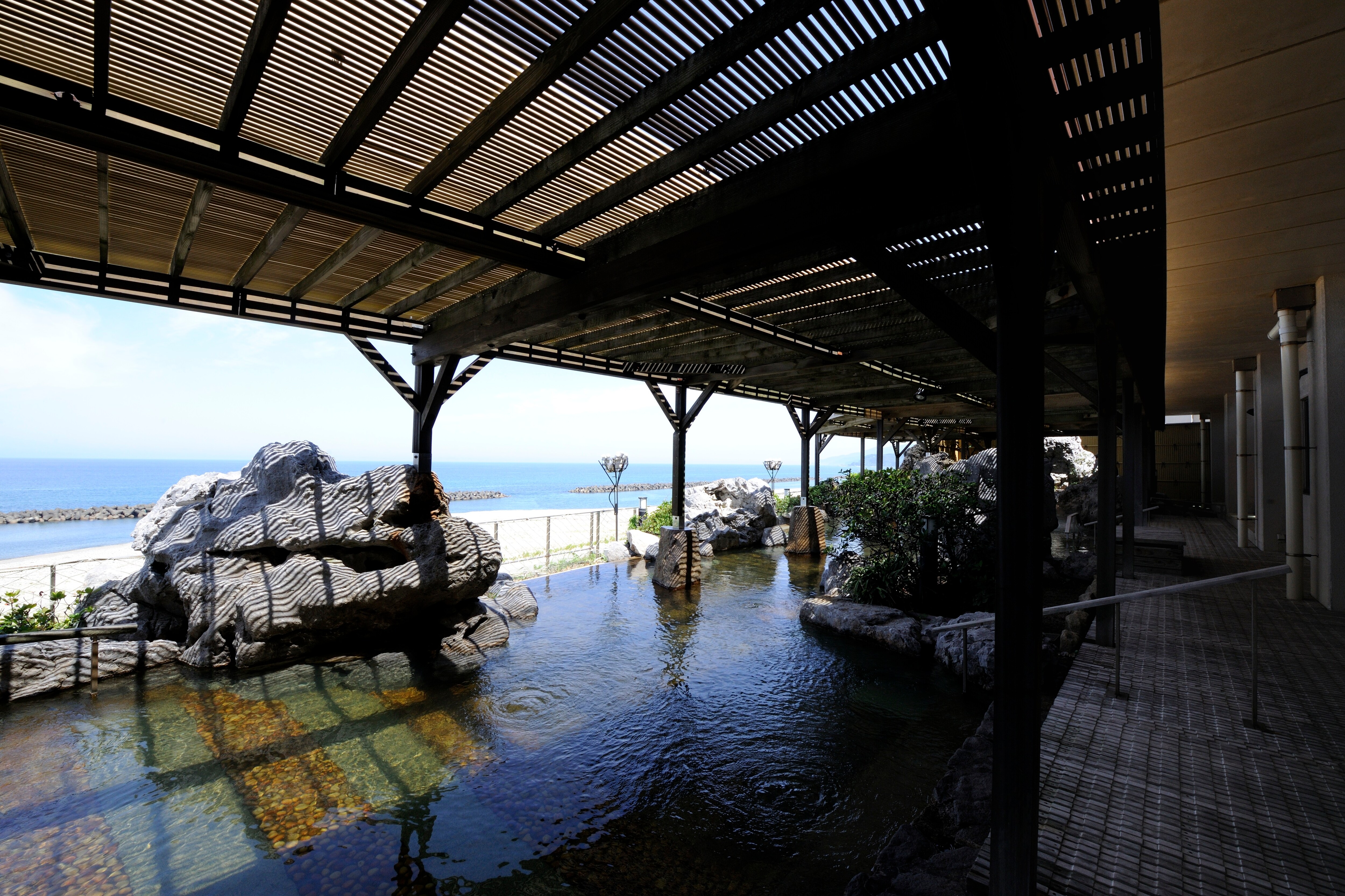 Women's open-air bath