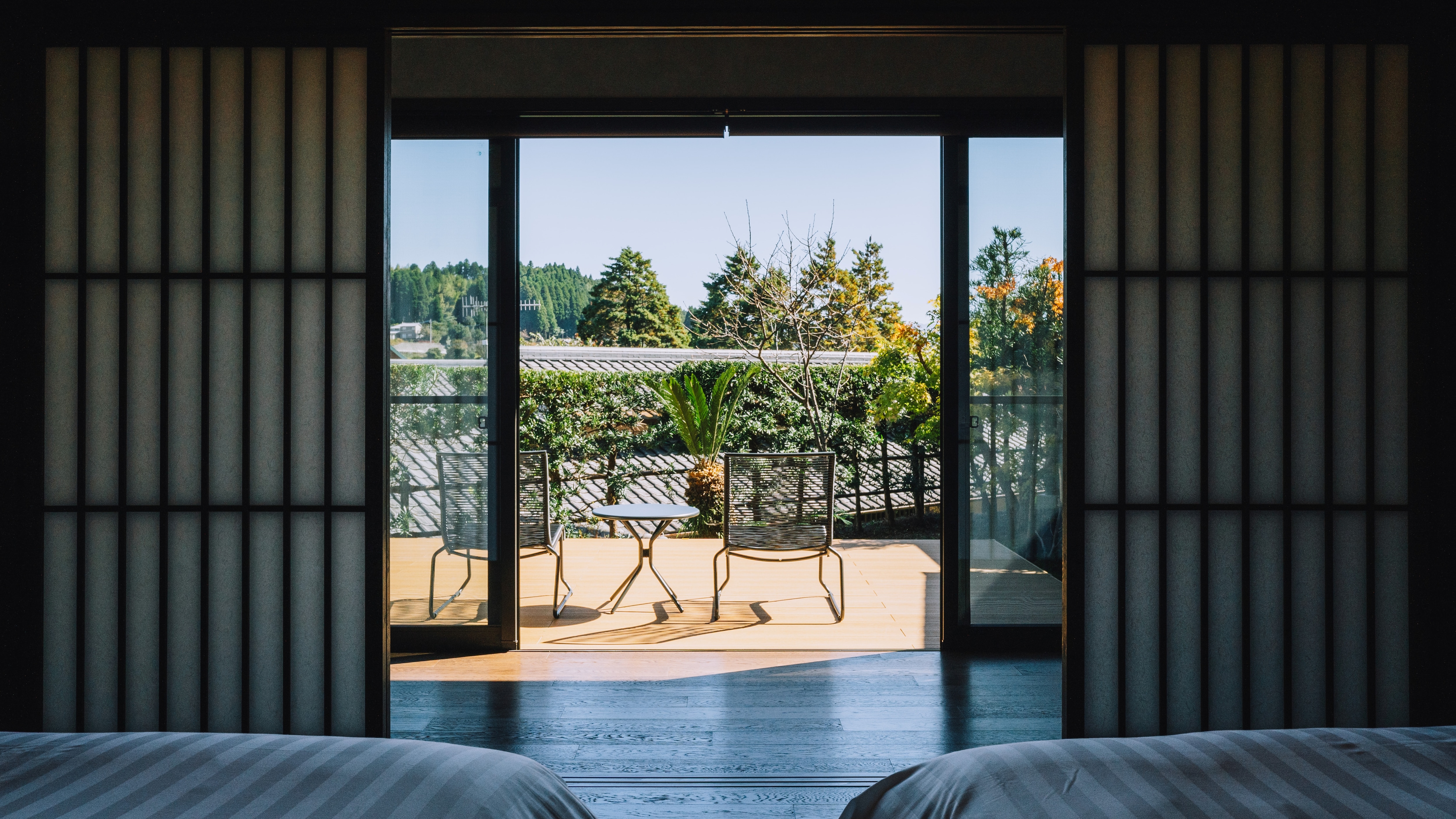 Japanese-Western style room (mountain view)