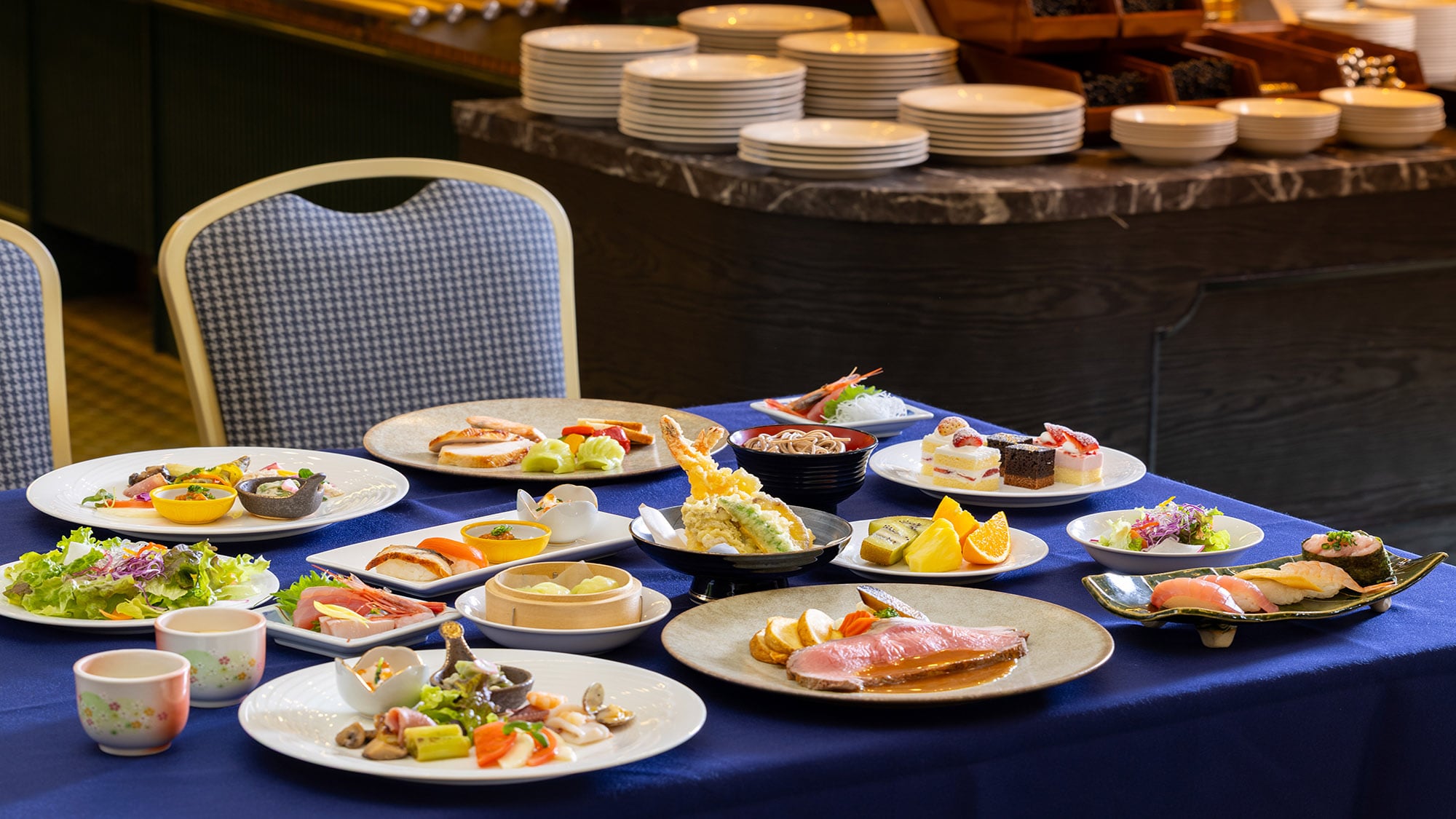 【夕食】ビュッフェメニュー