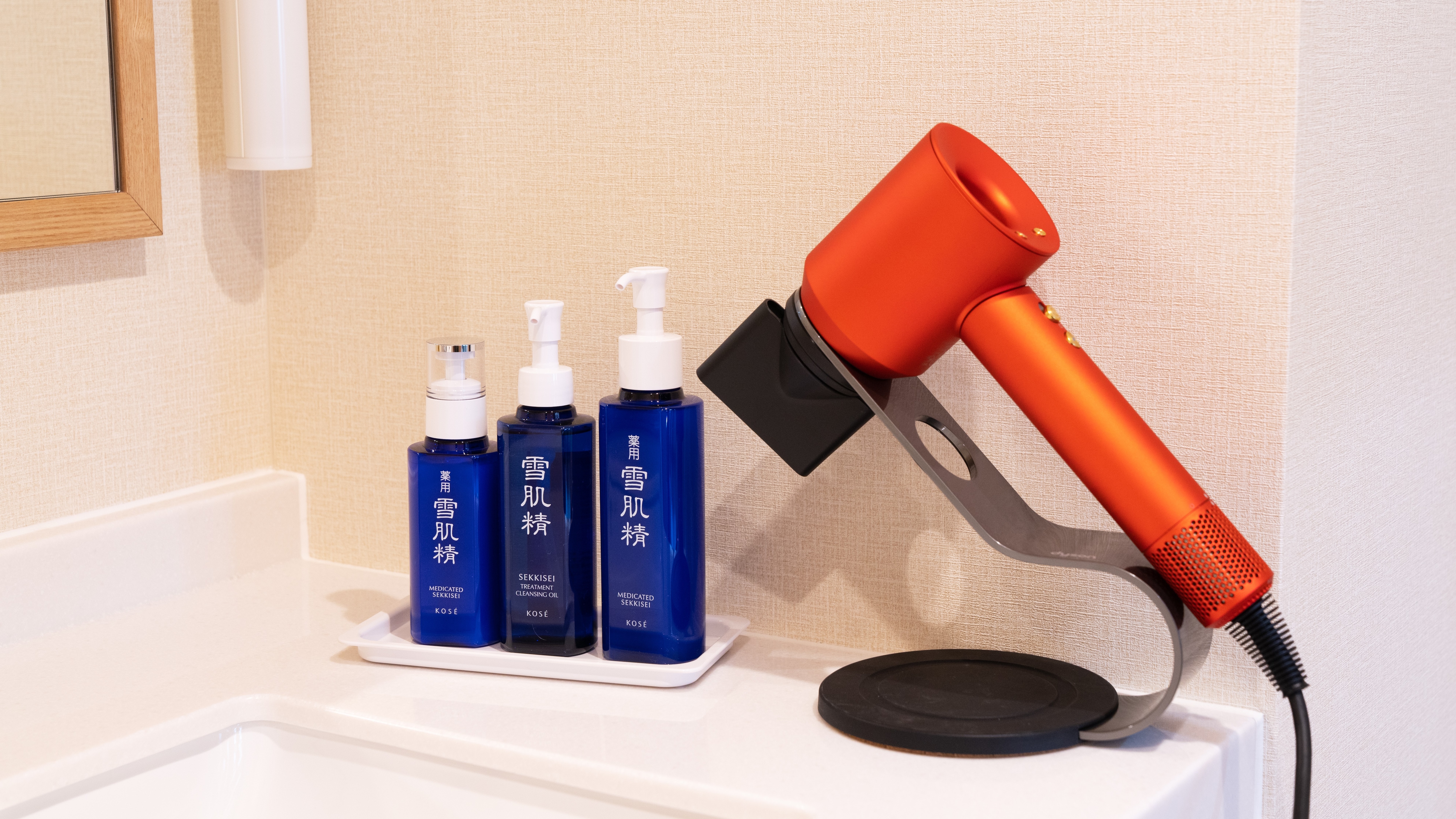 Sekkisei and Dyson Hair Dryer