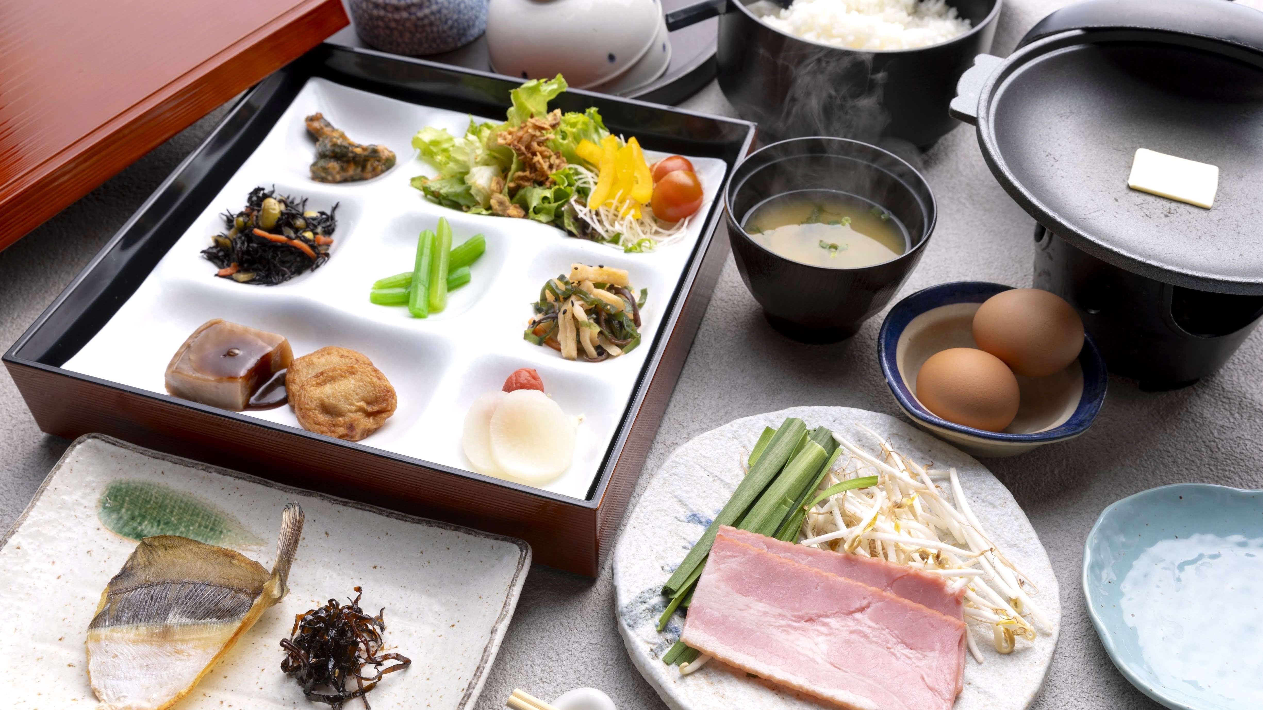我們提供健康美味的日本料理來開始您重要的一天。