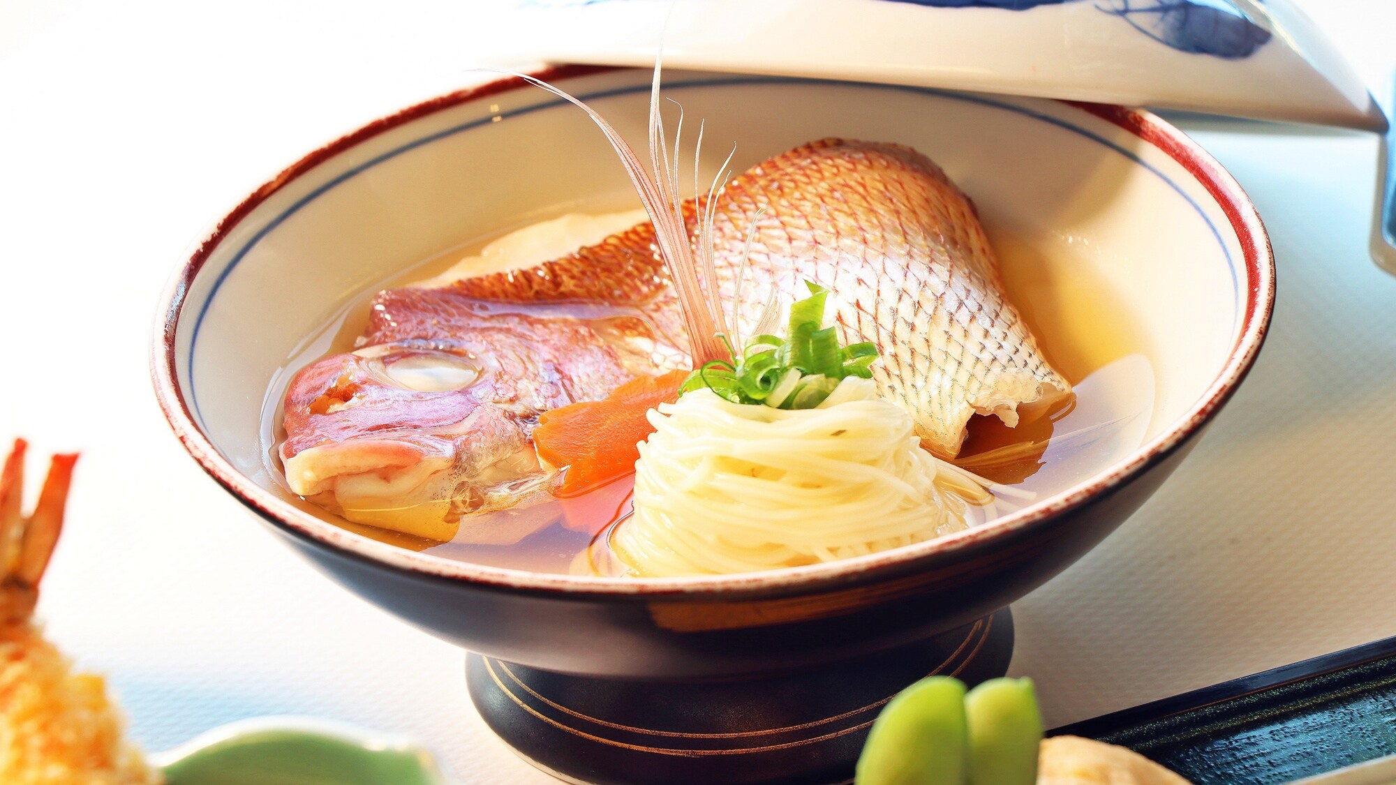 * [Breakfast (example)] Tai somen noodles