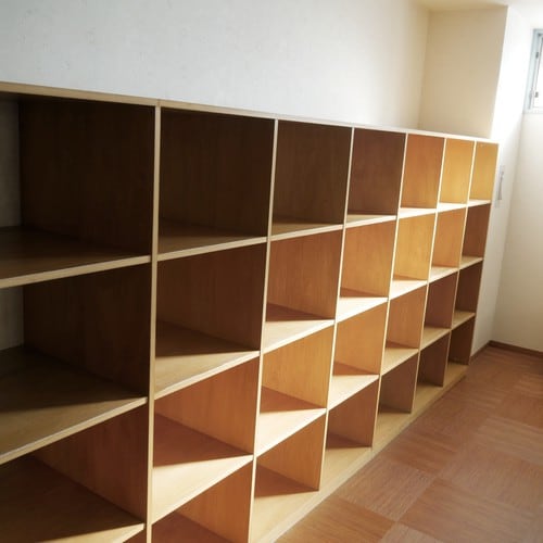 [Large communal bath] Dressing room