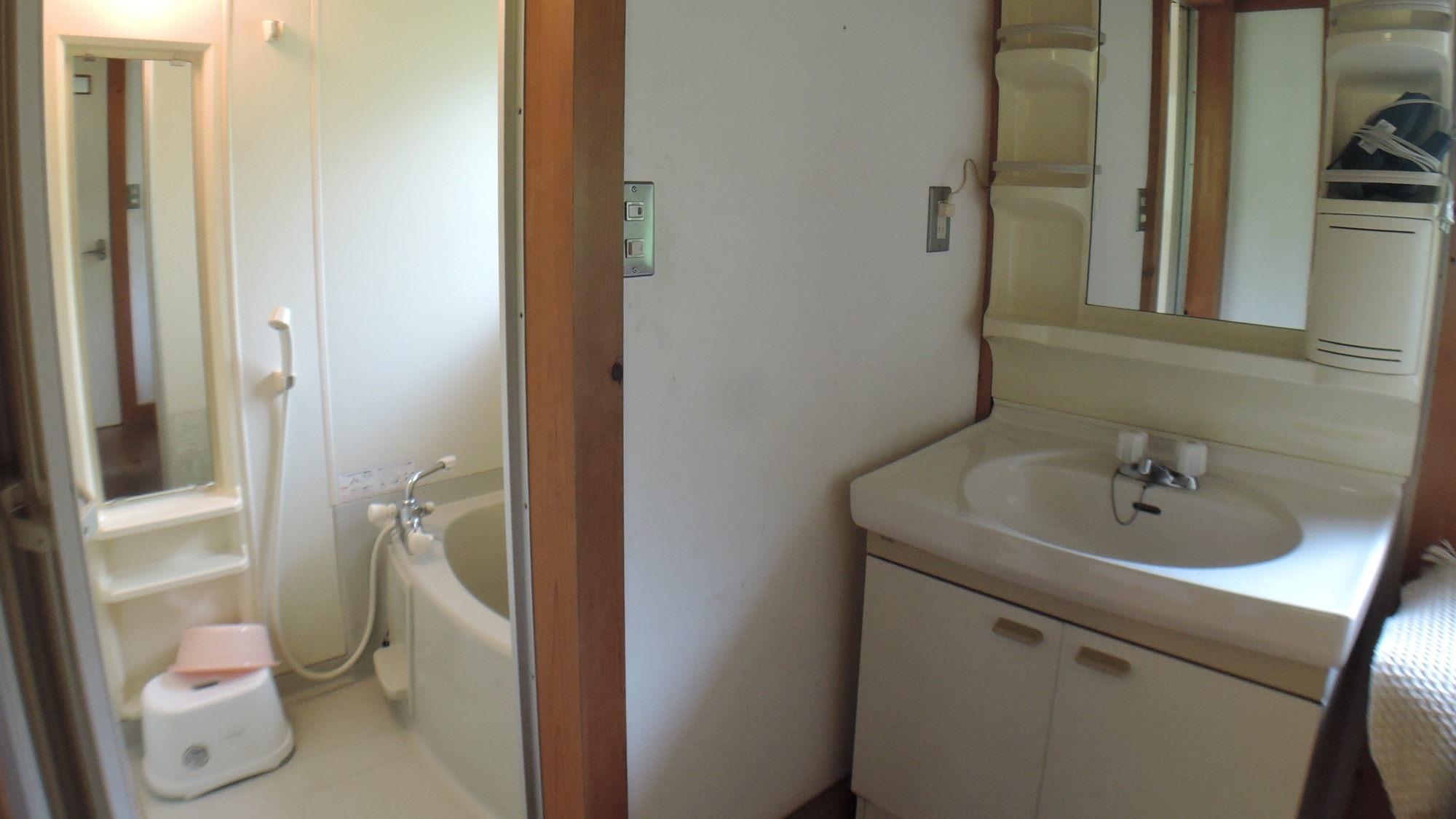*Bathroom in the cottage