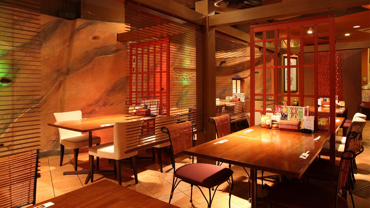 Inside the "Chinese Dining Gyoza Yatai"