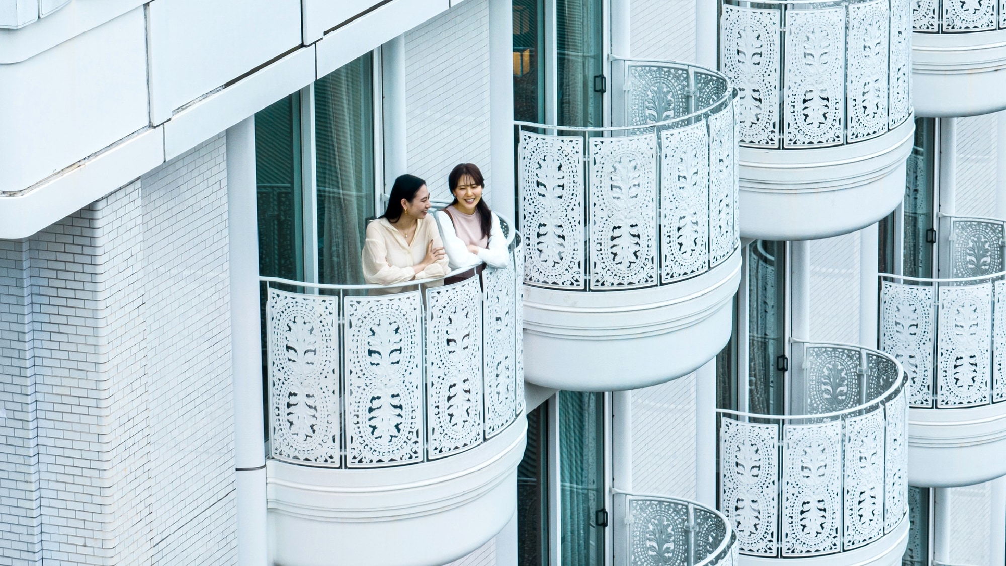 All rooms have balconies