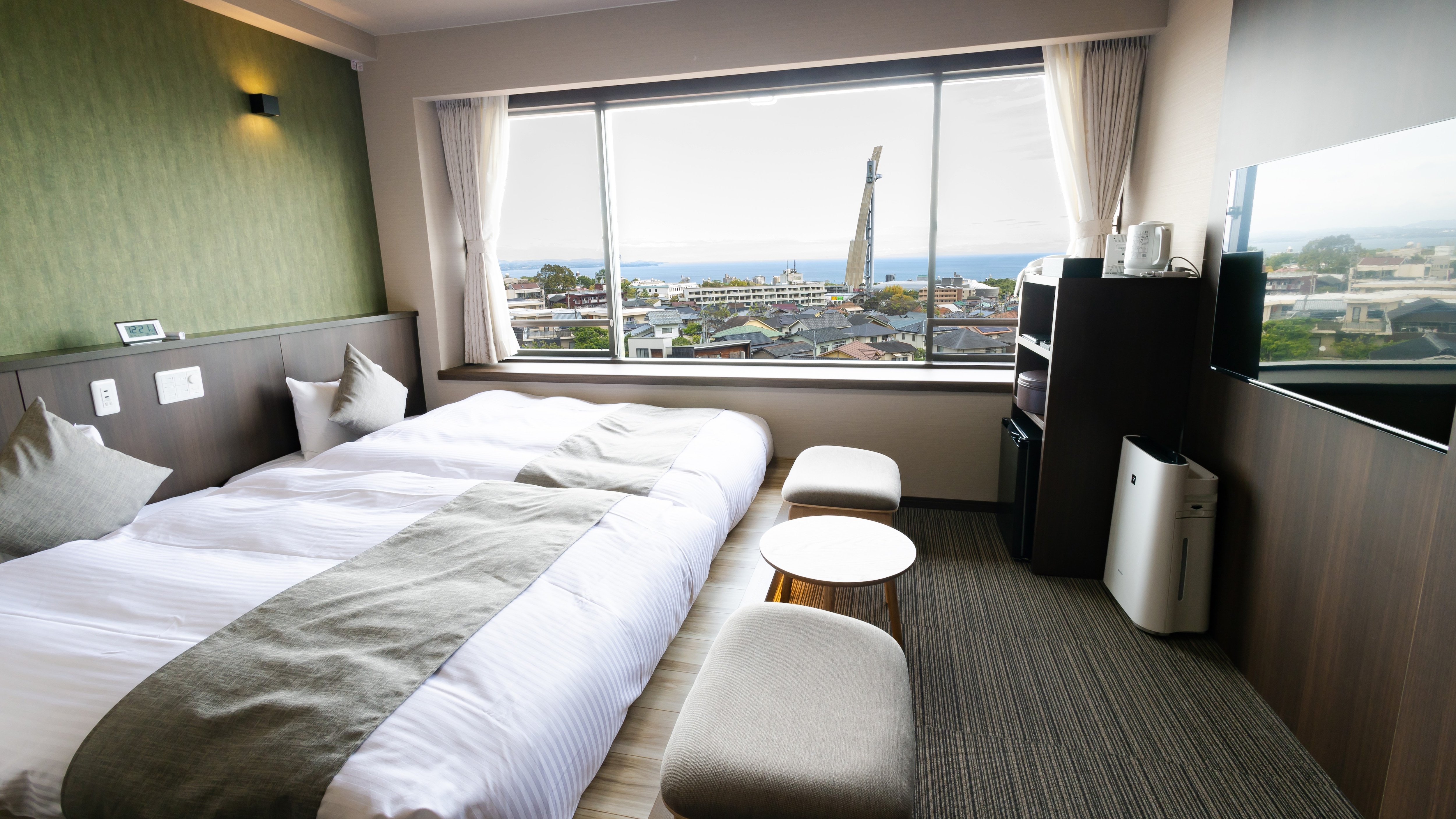 Western-style twin room (sea side/2nd floor)