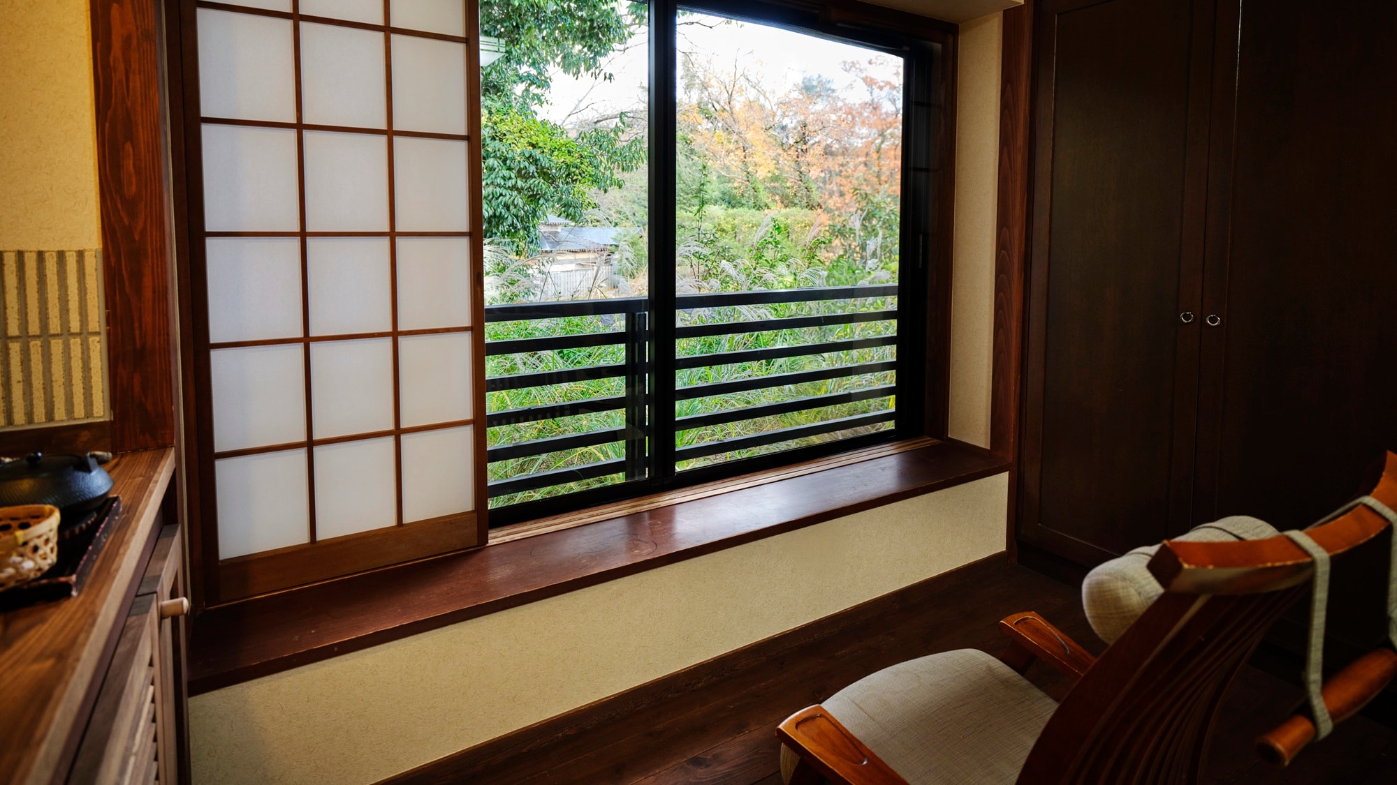 [Hatago Yawatano] Pemandangan halaman dari kamar