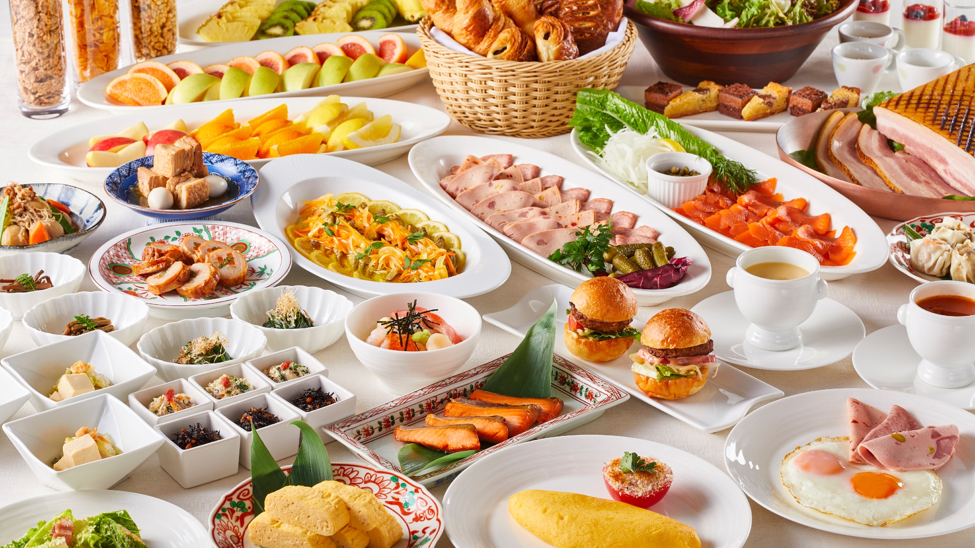 〇The hotel's proud breakfast buffet (image) where you can enjoy more than 100 kinds of menus