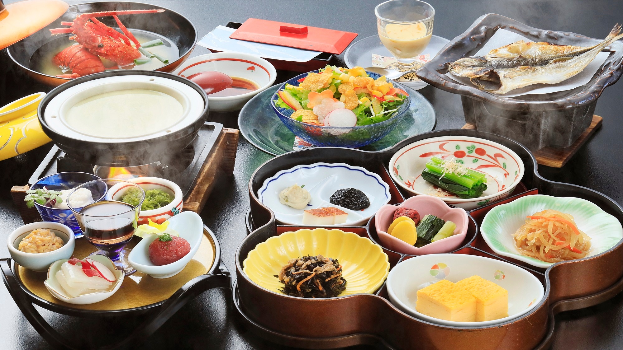 Upgraded breakfast at our hotel