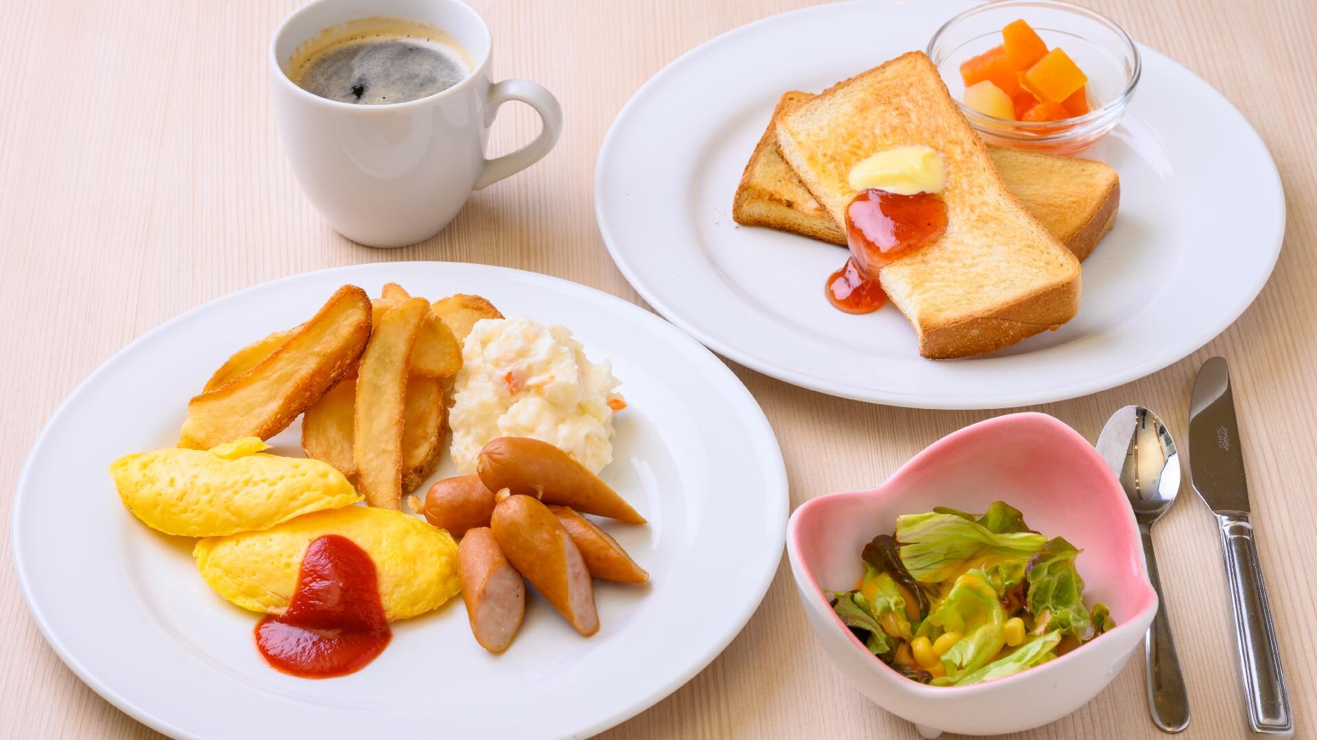 [Breakfast] Western food image