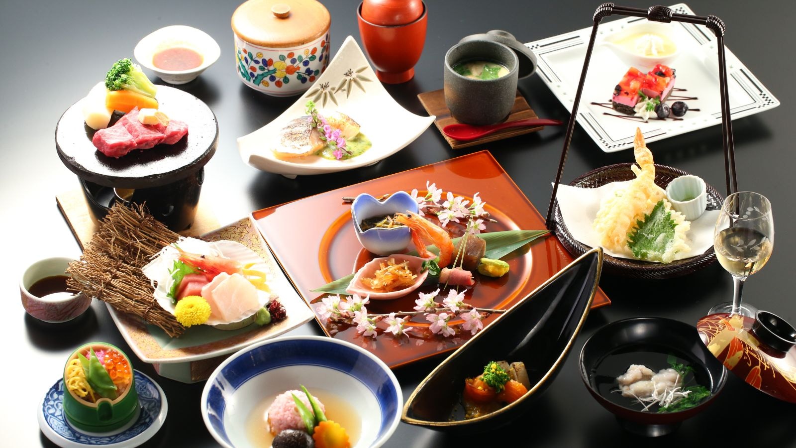 [Dinner] Example of a Japanese Kaiseki Course