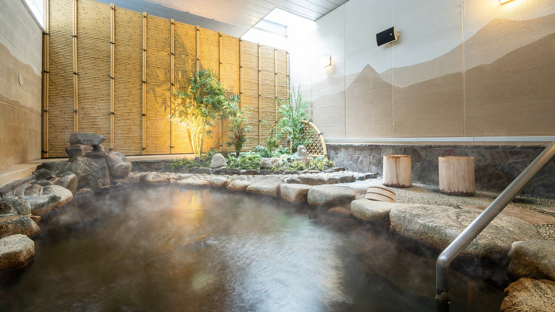 Large communal bath