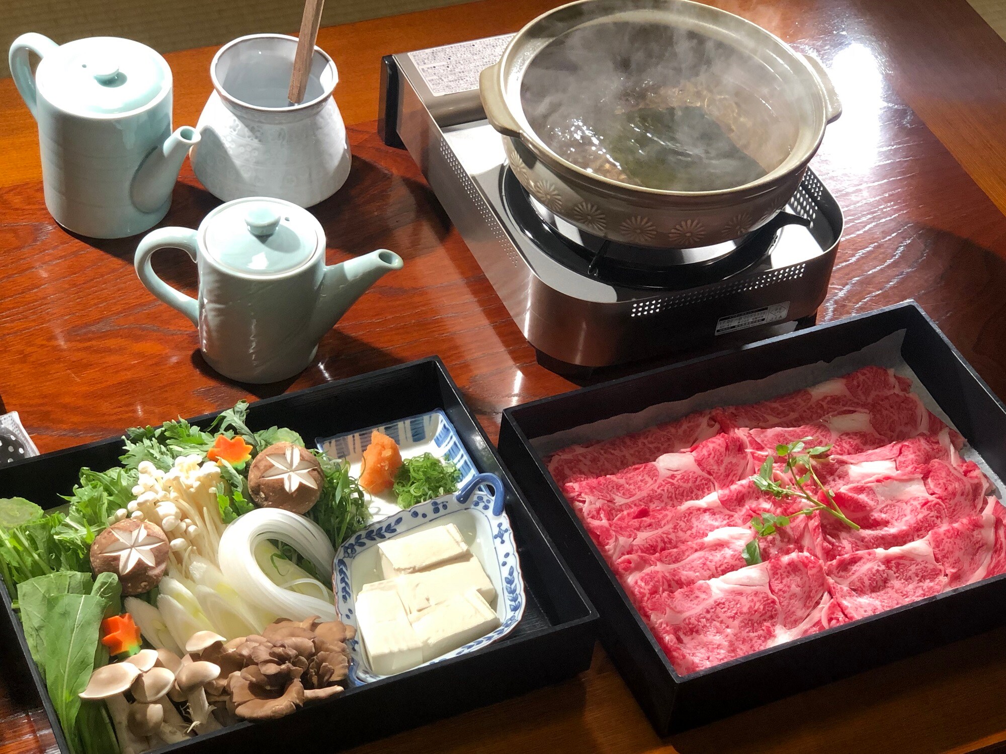 Wagyu Beef Shabu-Shabu [Winter Room Dining Plan]