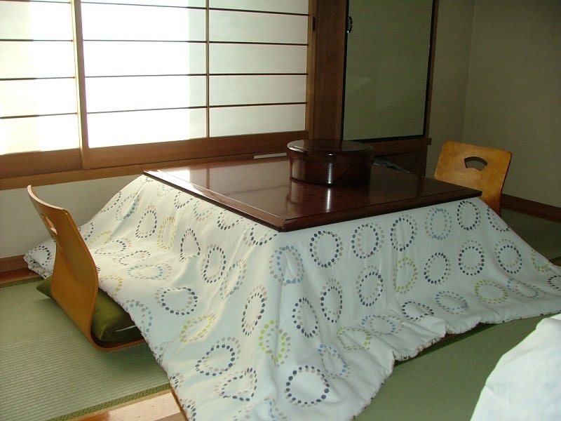 Digging kotatsu
