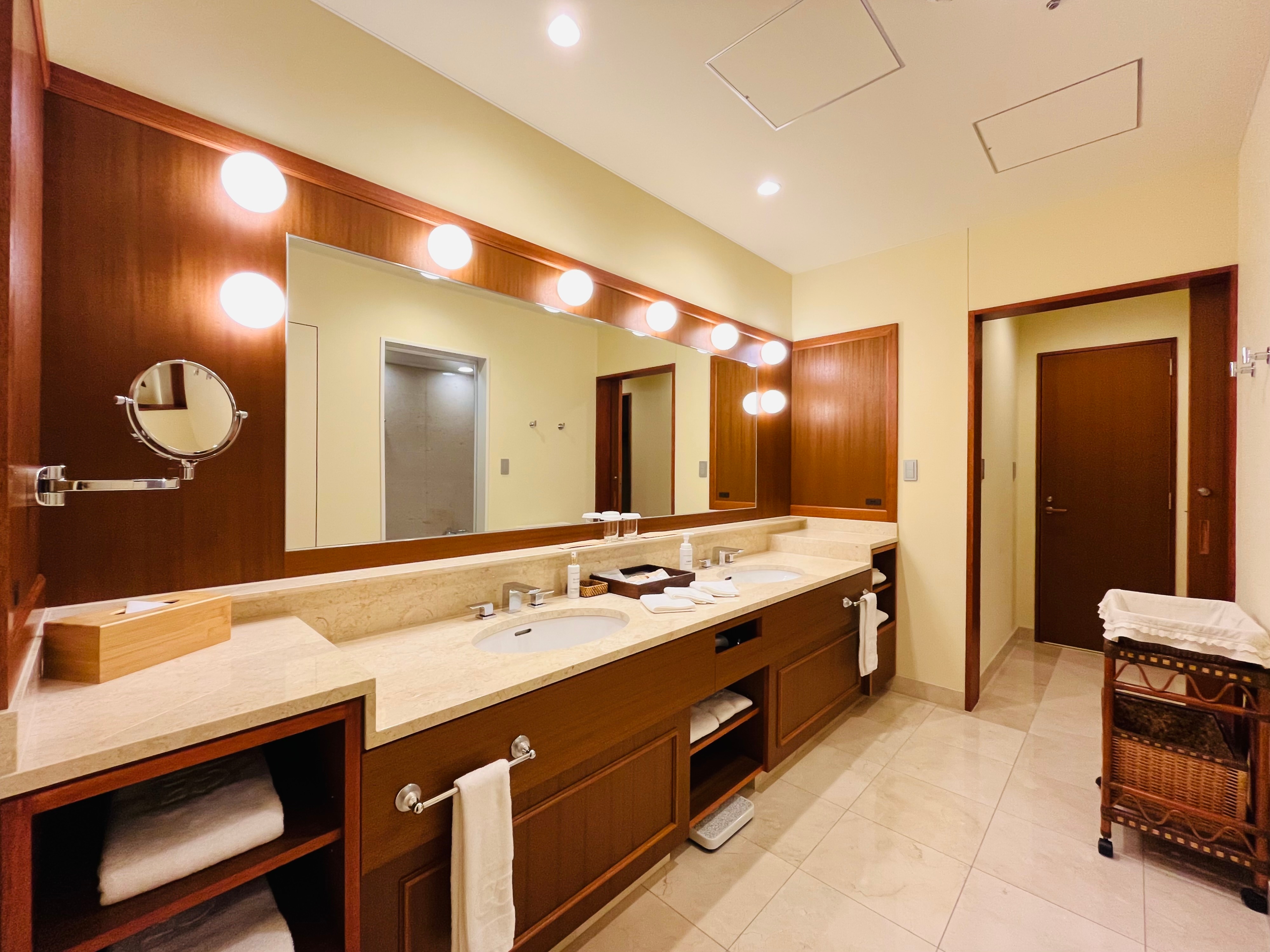 Suite room bathroom