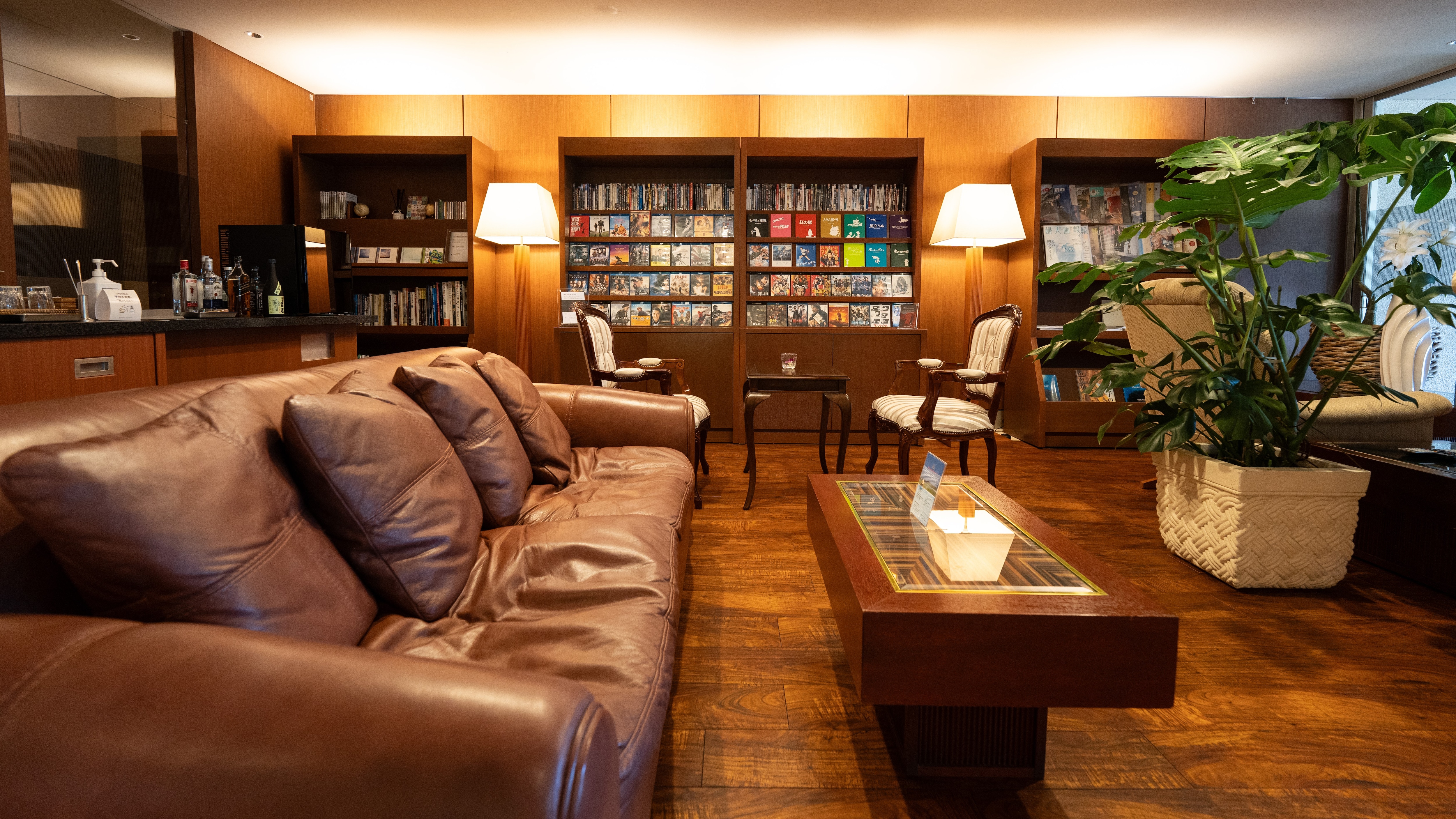 [内部设施/Premium Lounge Umikaji] 这是所有顾客都可以自由使用的空间。
