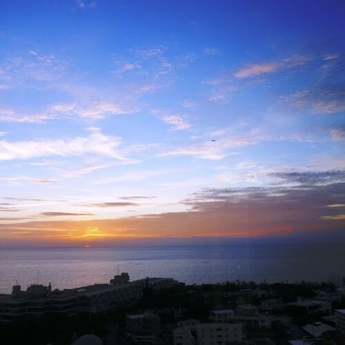 View from the izakaya (sunset)