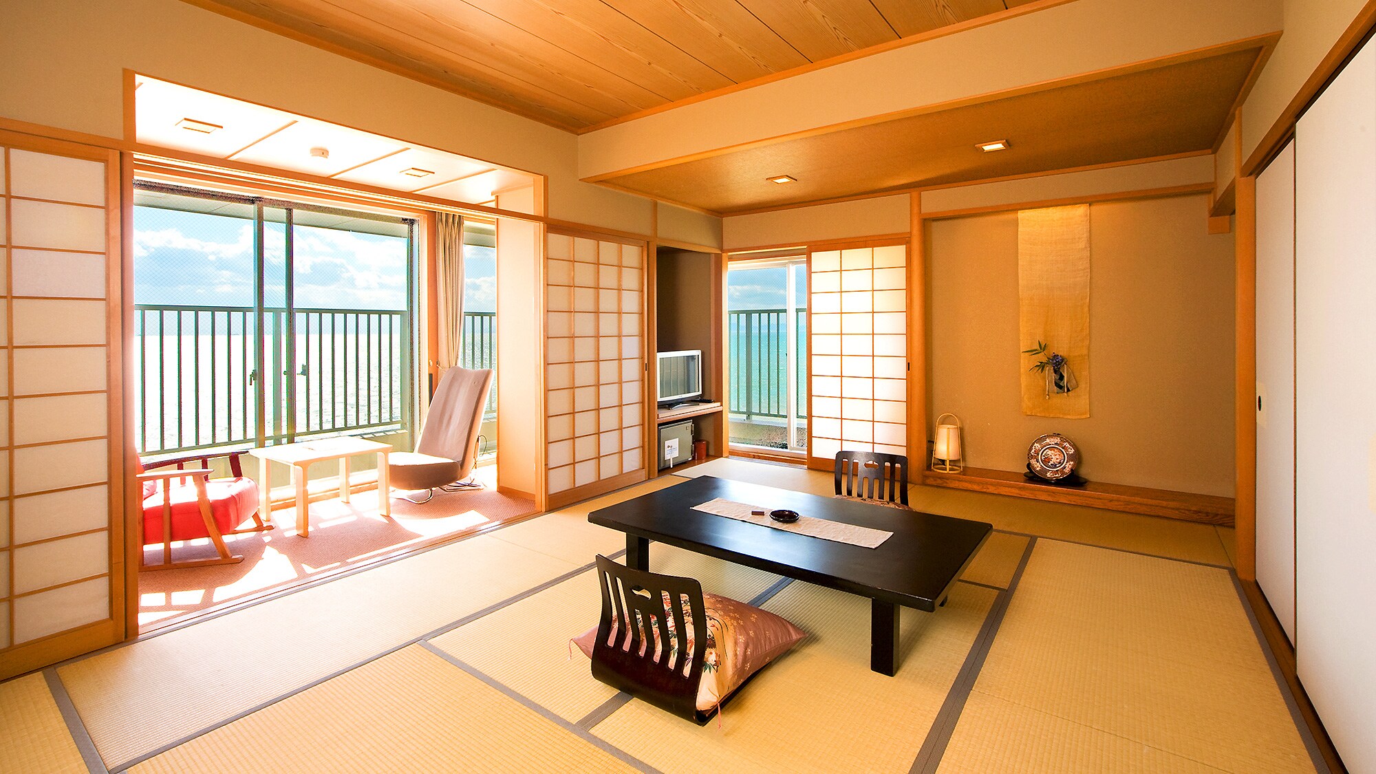 Kursi pijat termasuk ruang bergaya Jepang (10 tikar tatami) (dengan beranda)