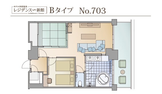 [New Residence] B-type floor plan