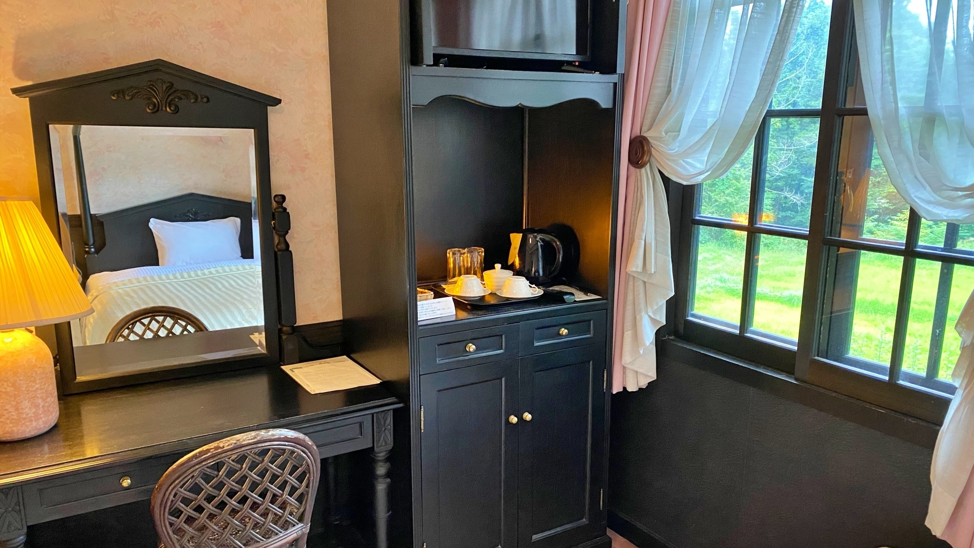 [Kamar sudut] Kamar twin deluxe (25㎡)