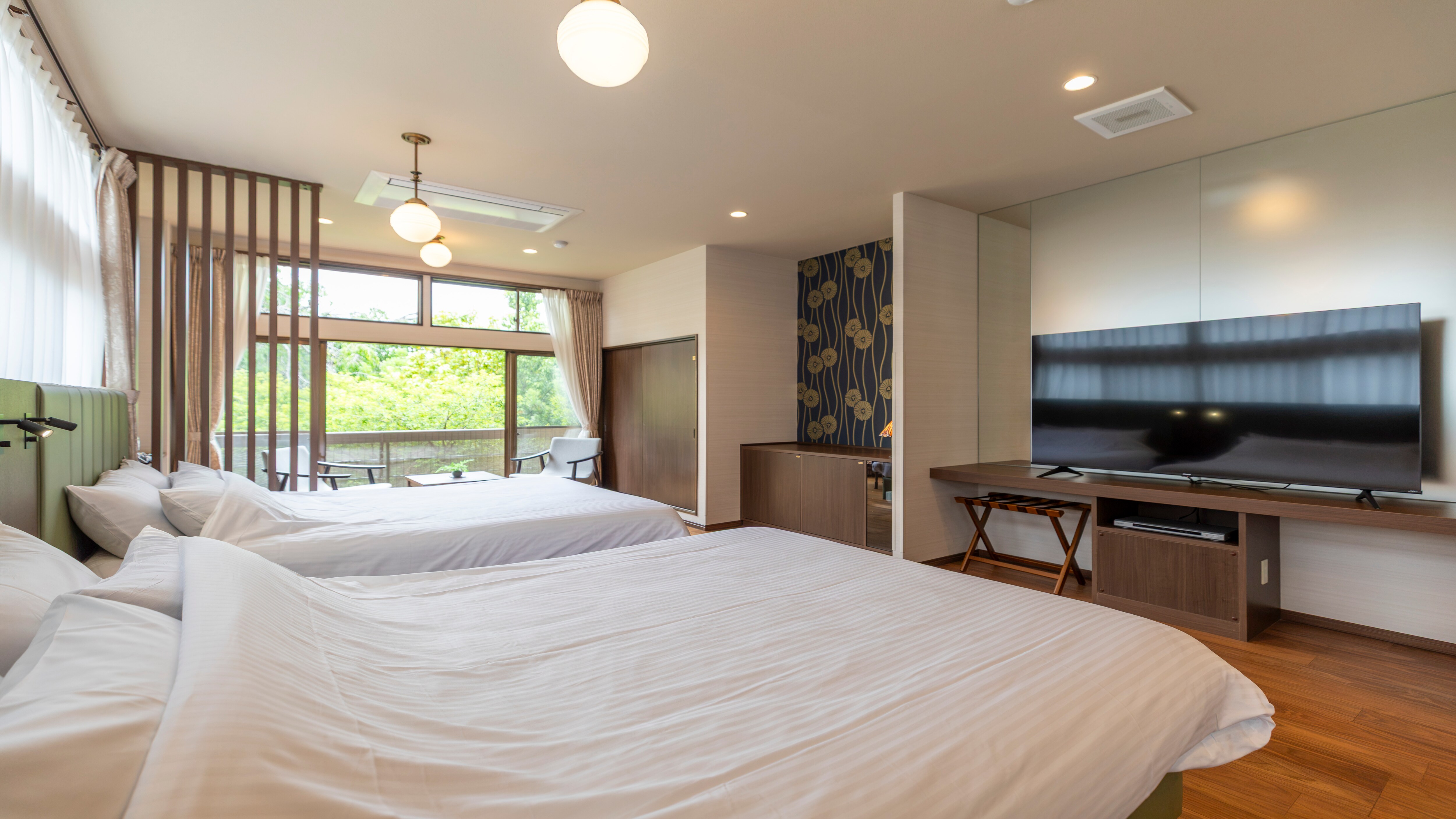 [Suite Room 2nd Floor - J] Western-style twin bedroom - 45㎡