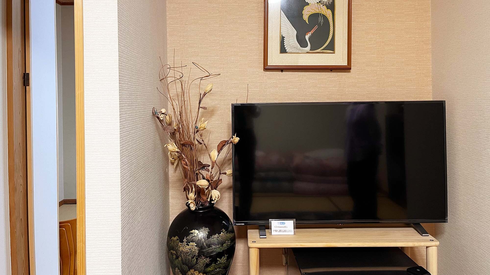 [Equipped with TV] At least 25 inches in size in all rooms