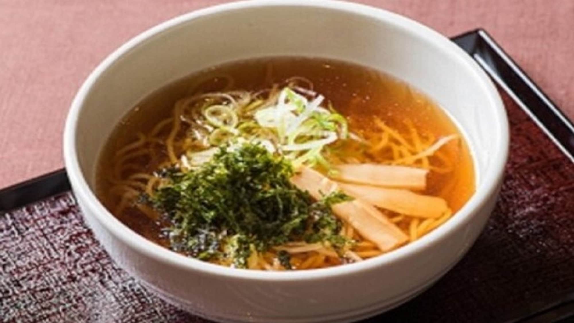 ■ Night soba noodles