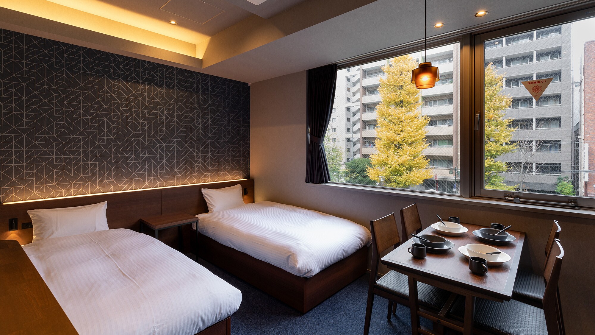 Park Front Dining (30㎡, 2 single beds, bunk beds)