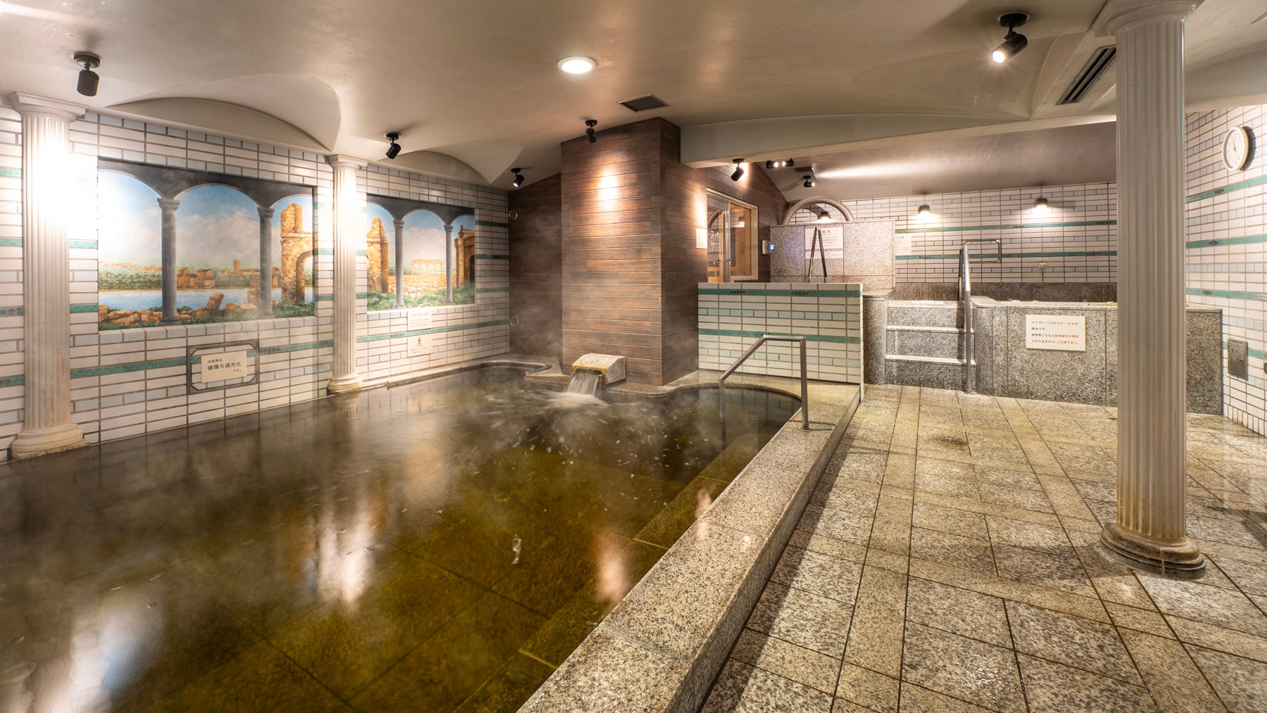 [Natural hot spring] The largest in the Super Hotel