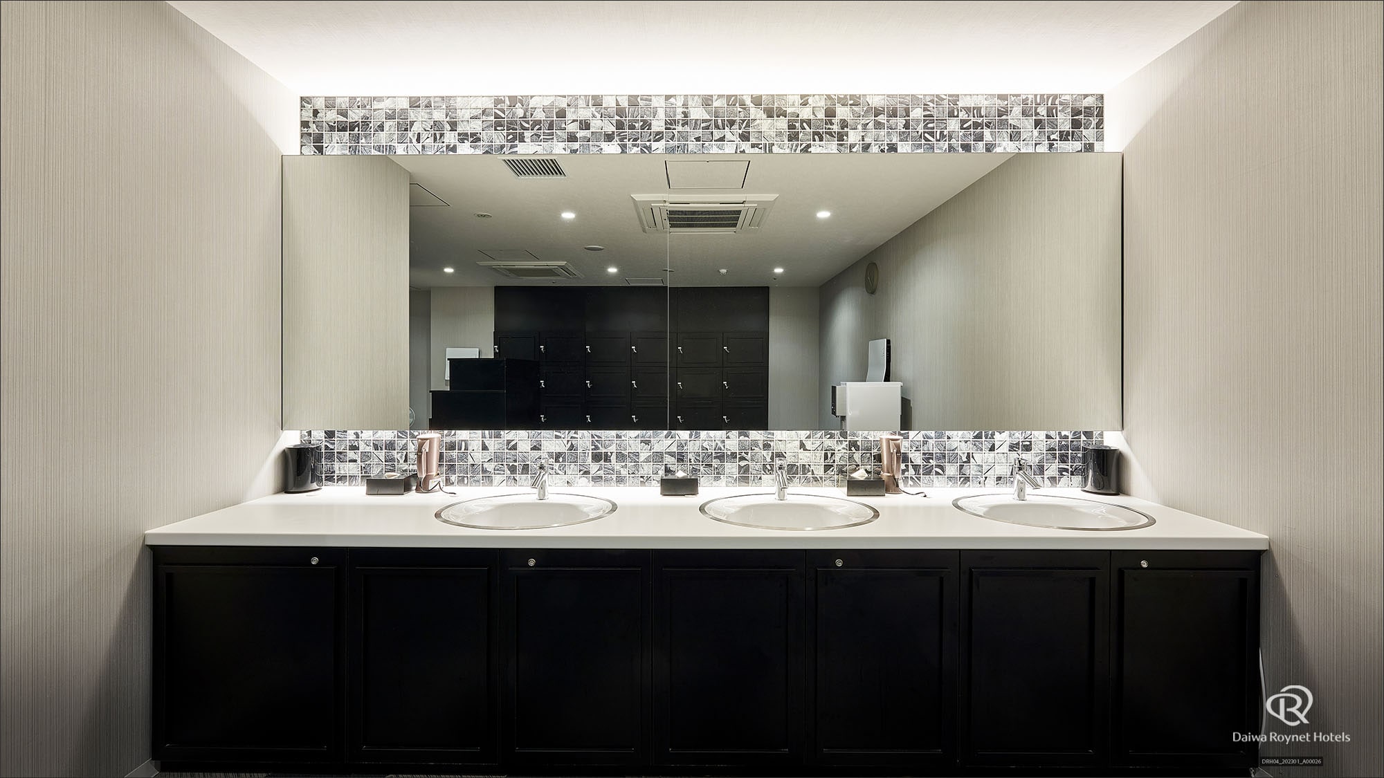 Men's bathroom sink