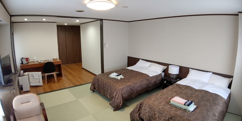 Kamar Superior (kamar twin bergaya Jepang)