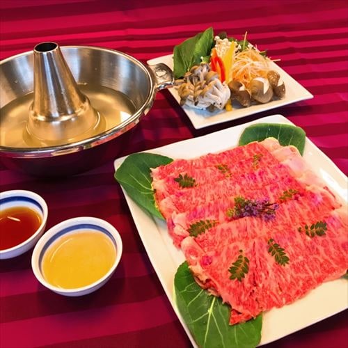 Hitachi beef shabu-shabu