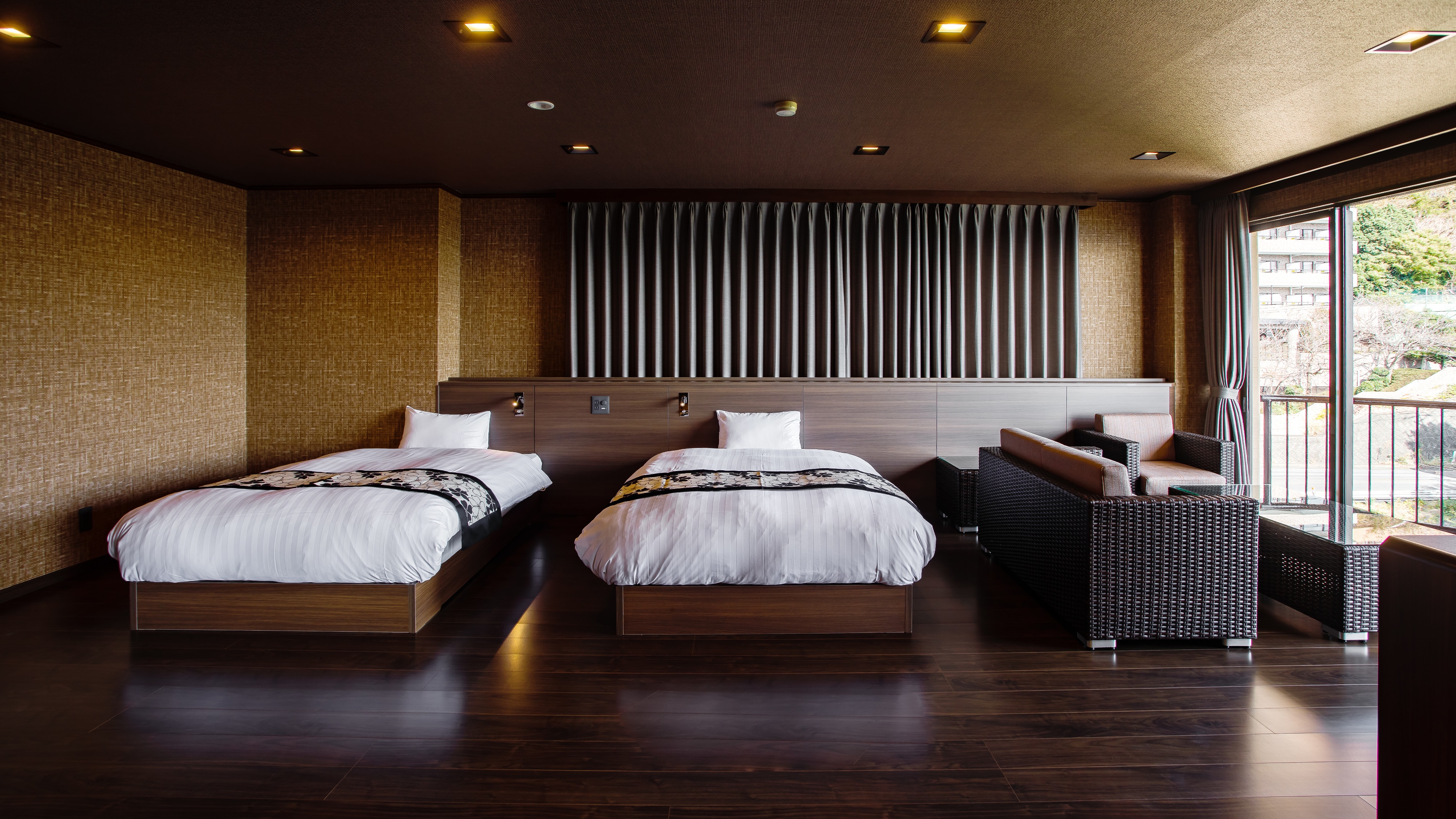 頂樓小套房日西合璧房（西式房部分）