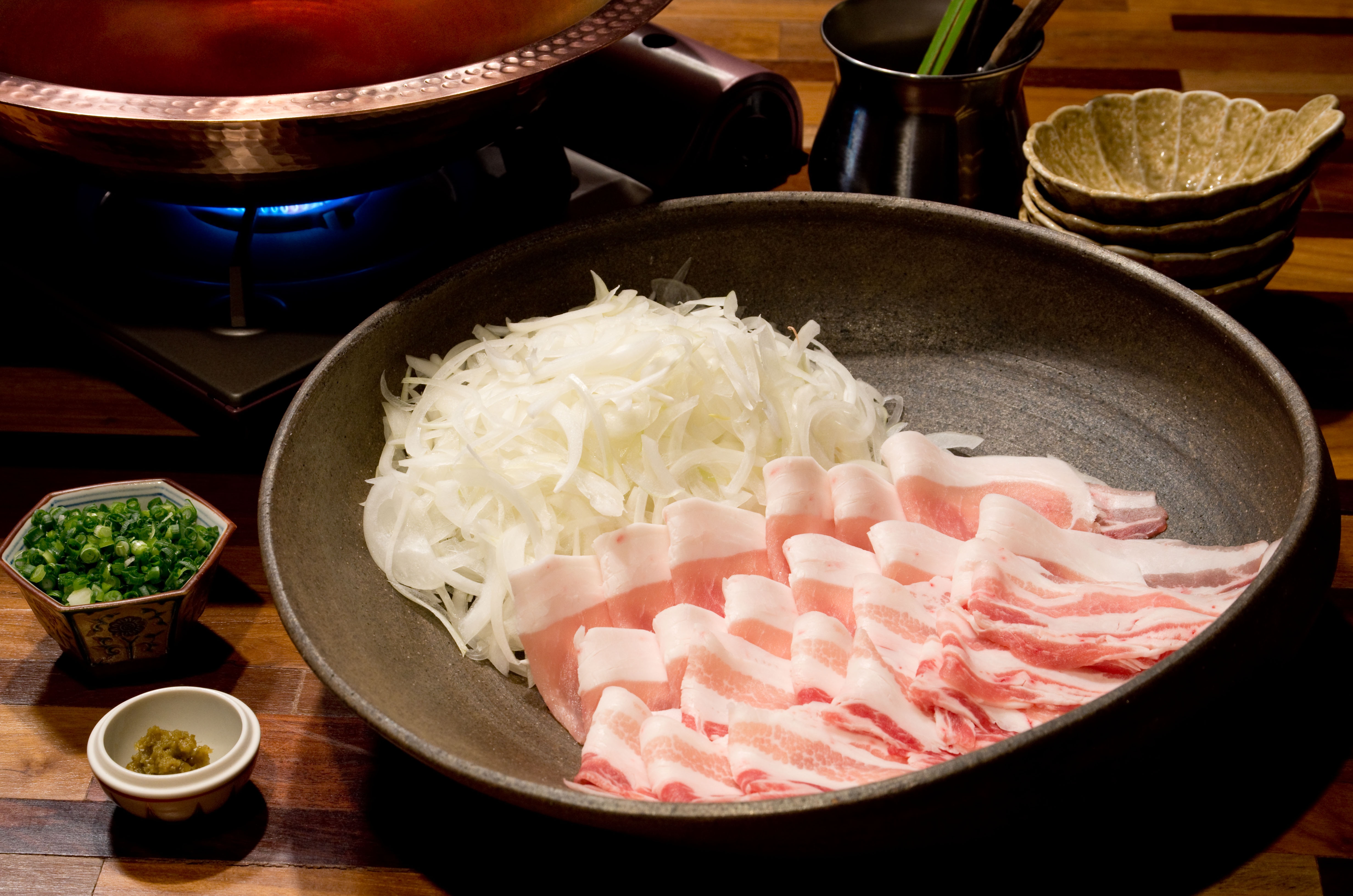 霧降高原豬湯涮鍋