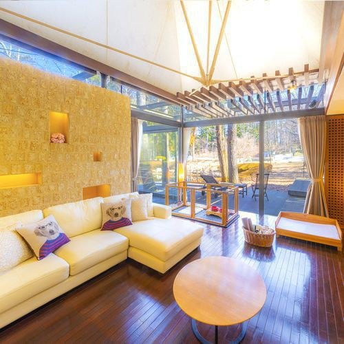 [Wan Village] A luxurious room where you can stay with your beloved dog (example of a guest room)