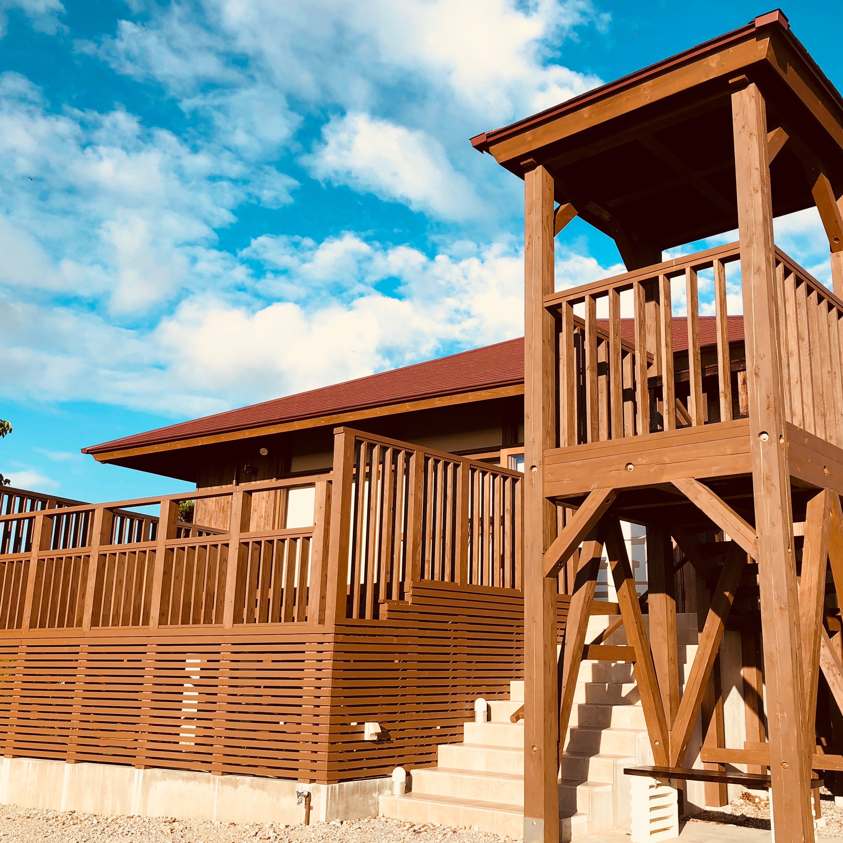 Mặt tiền khu nghỉ dưỡng