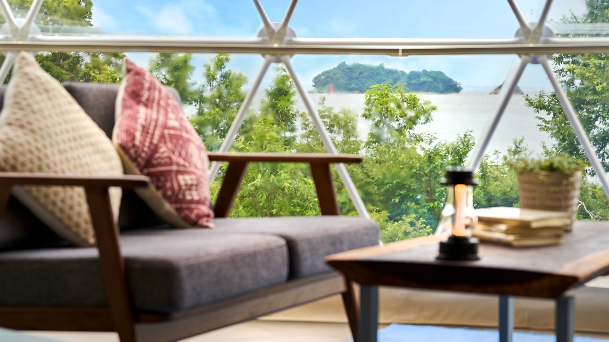 <Contoh Bay Terrace> Juli 2021 Baru Terbuka! Glamping pantai Grand Ocean Iseshima