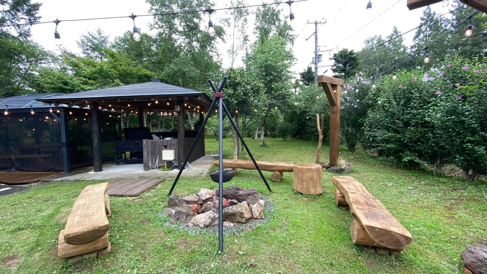 Realise 3 BBQ space (optional)