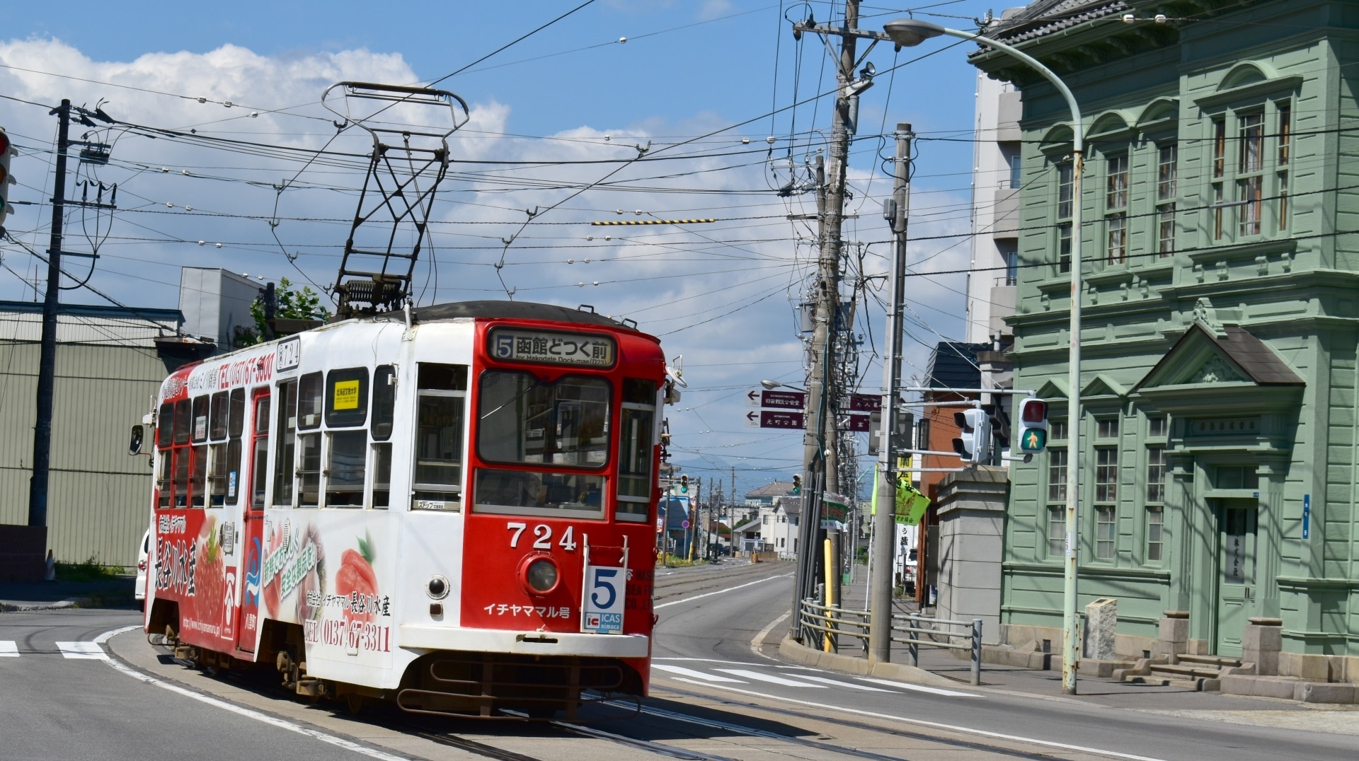 搭乘函館電車遊覽市內