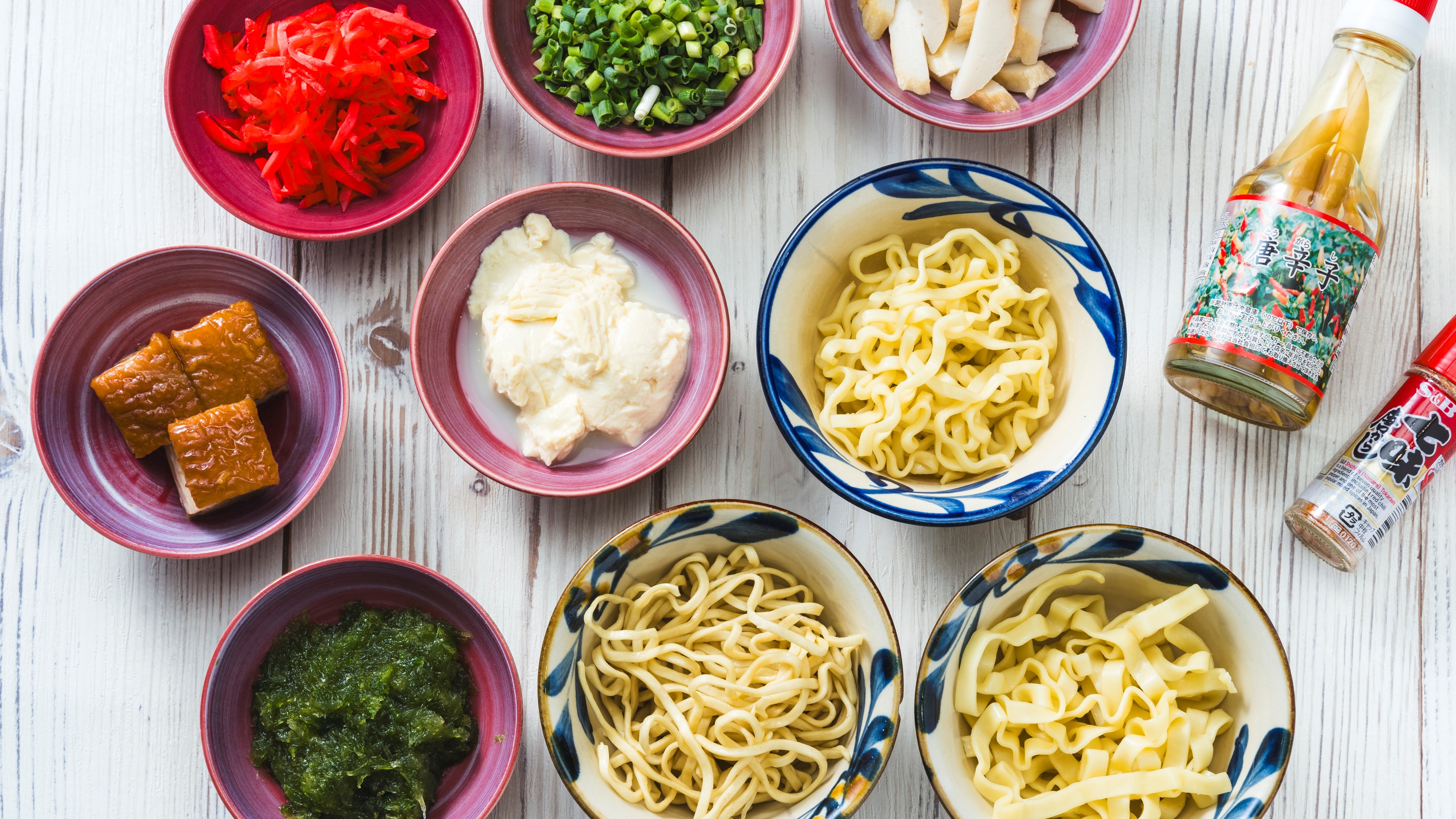 Amairo breakfast (Okinawa soba)