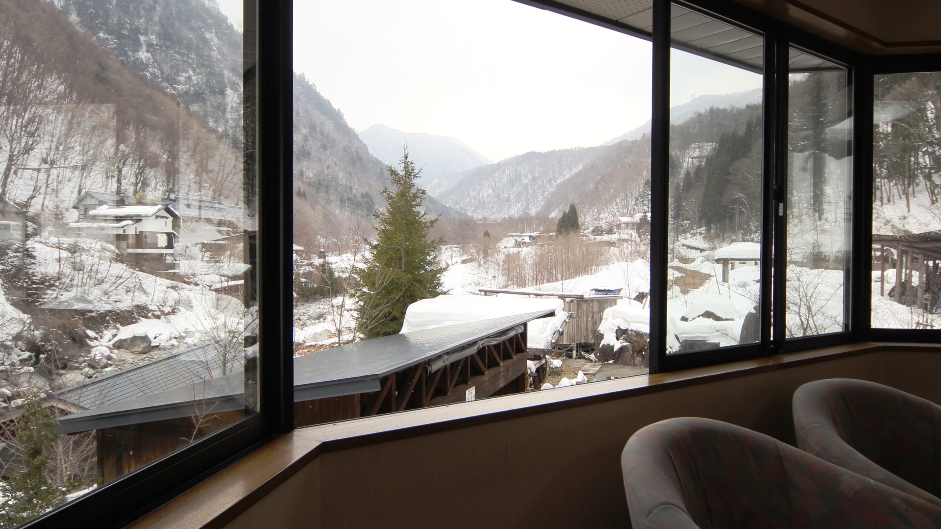 ★Winter view from room 201