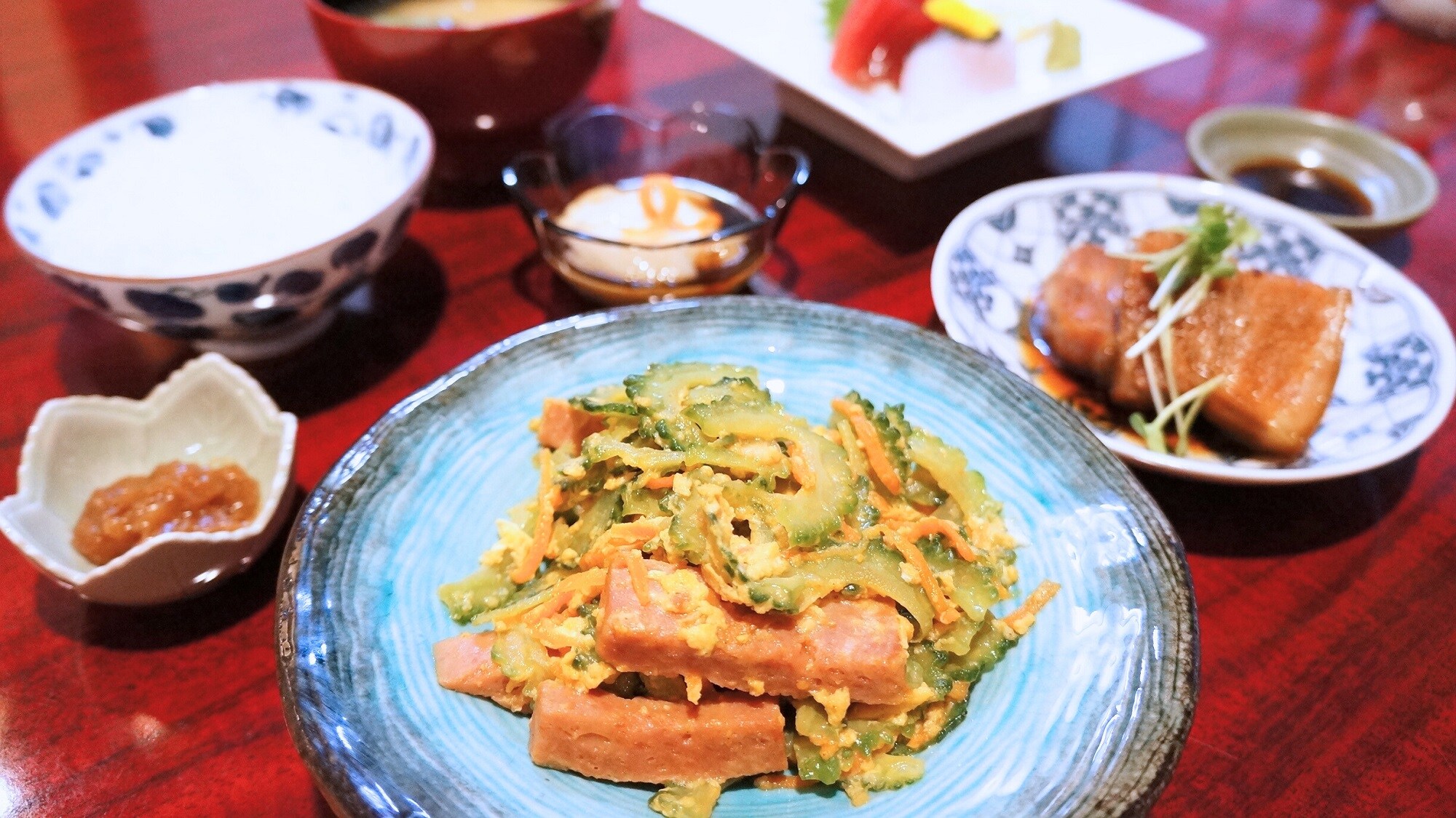 Shishimaru Okinawa cuisine set meal
