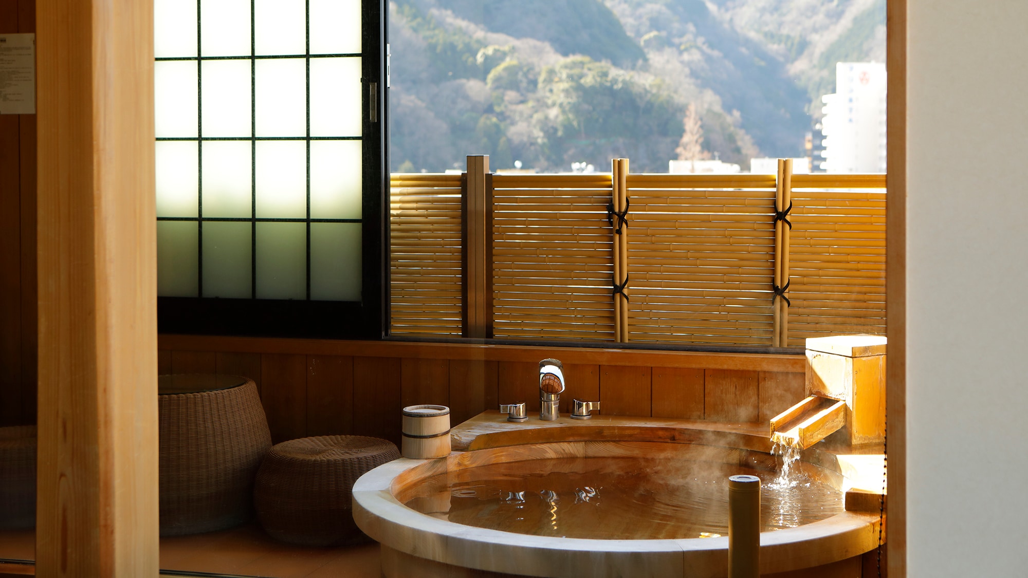 An example of a special room with an open air